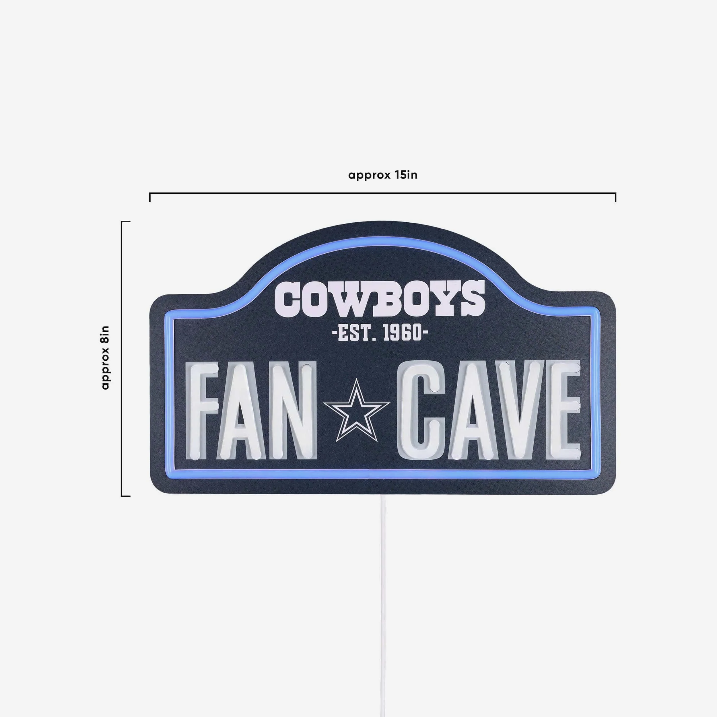 Dallas Cowboys LED Neon Fancave Sign - Image 4