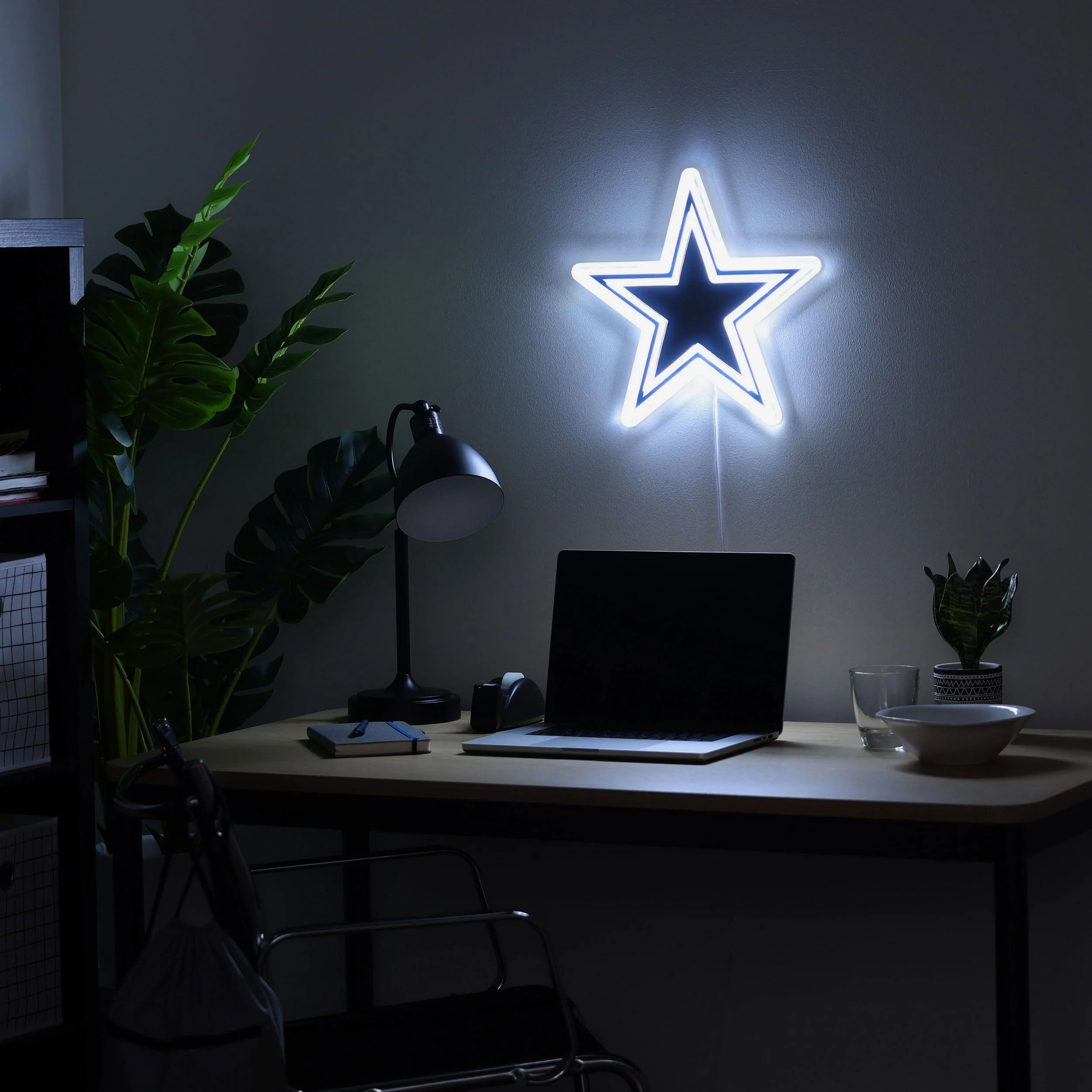Dallas Cowboys LED Neon Light Up Team Logo Sign - Image 3