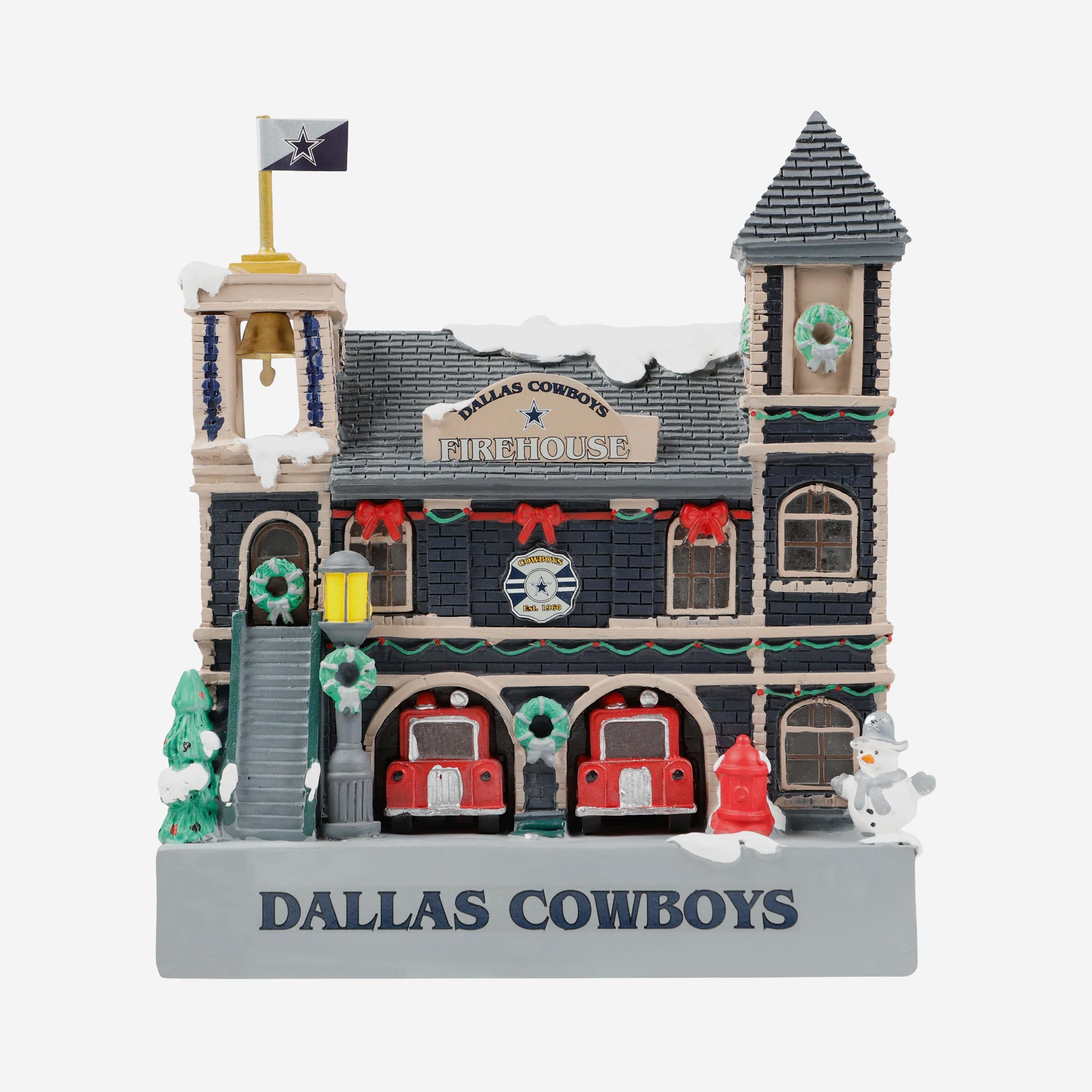 Dallas Cowboys Light Up Resin Team Firehouse