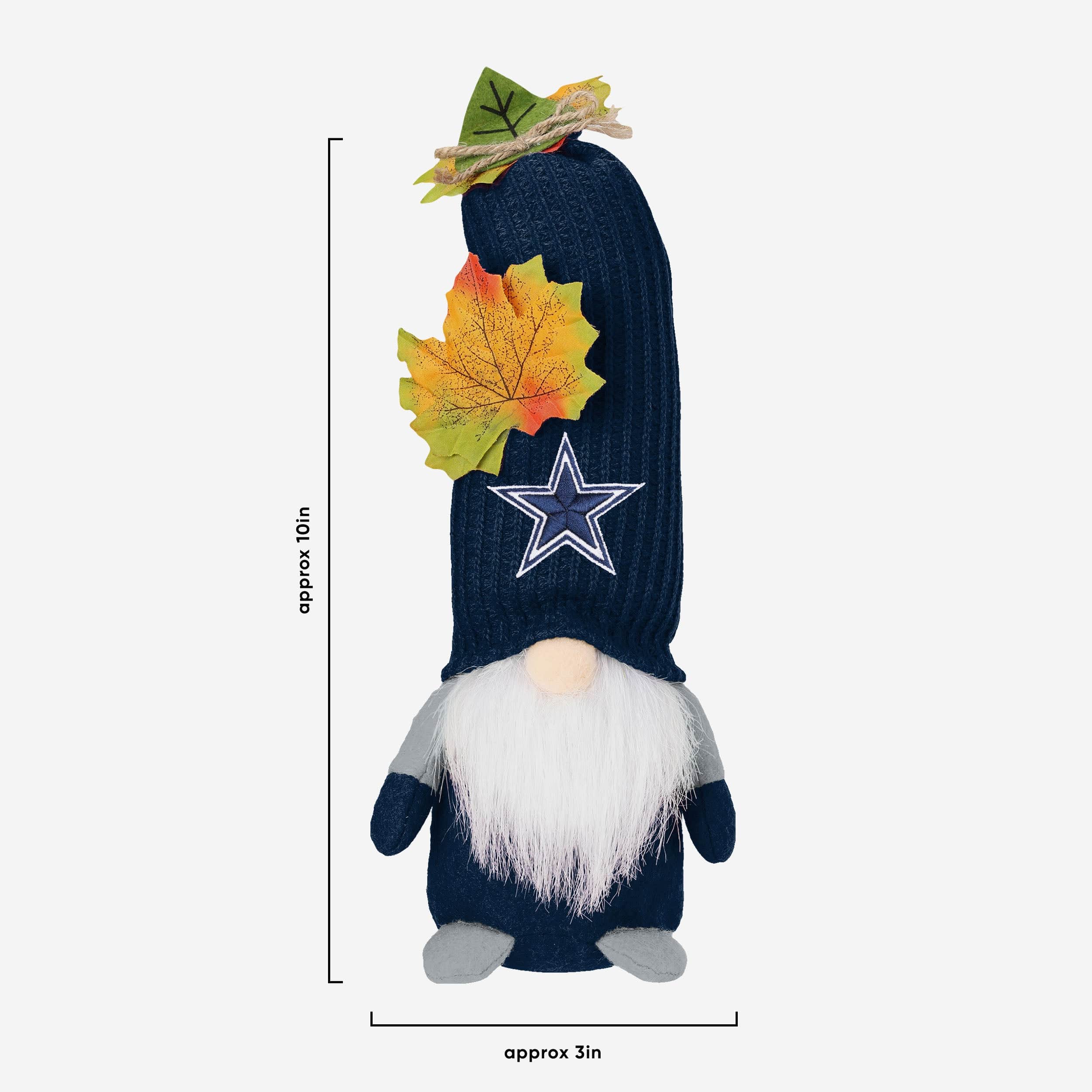 Dallas Cowboys Mixed Material Harvest Plush Gnome - Image 4
