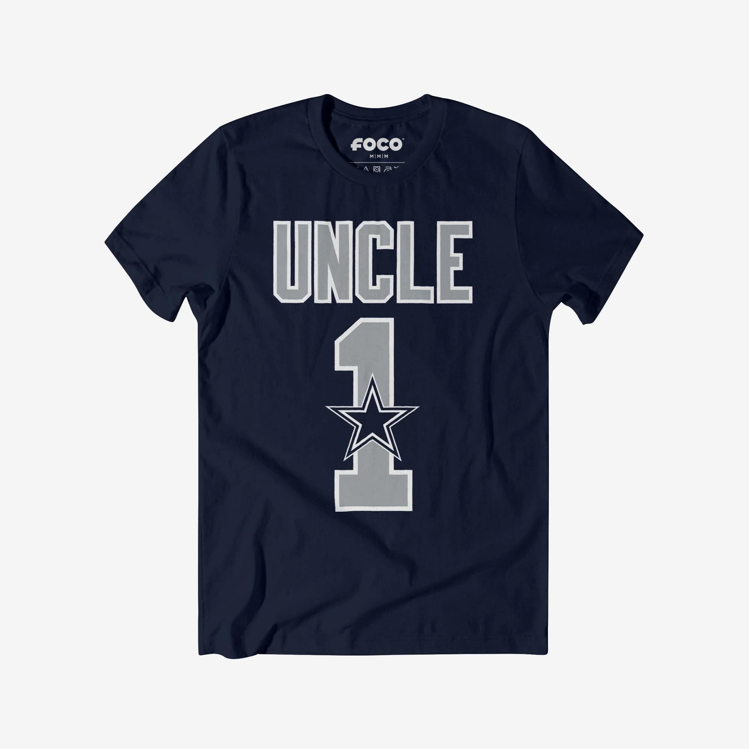 Dallas Cowboys Number 1 Uncle T-Shirt