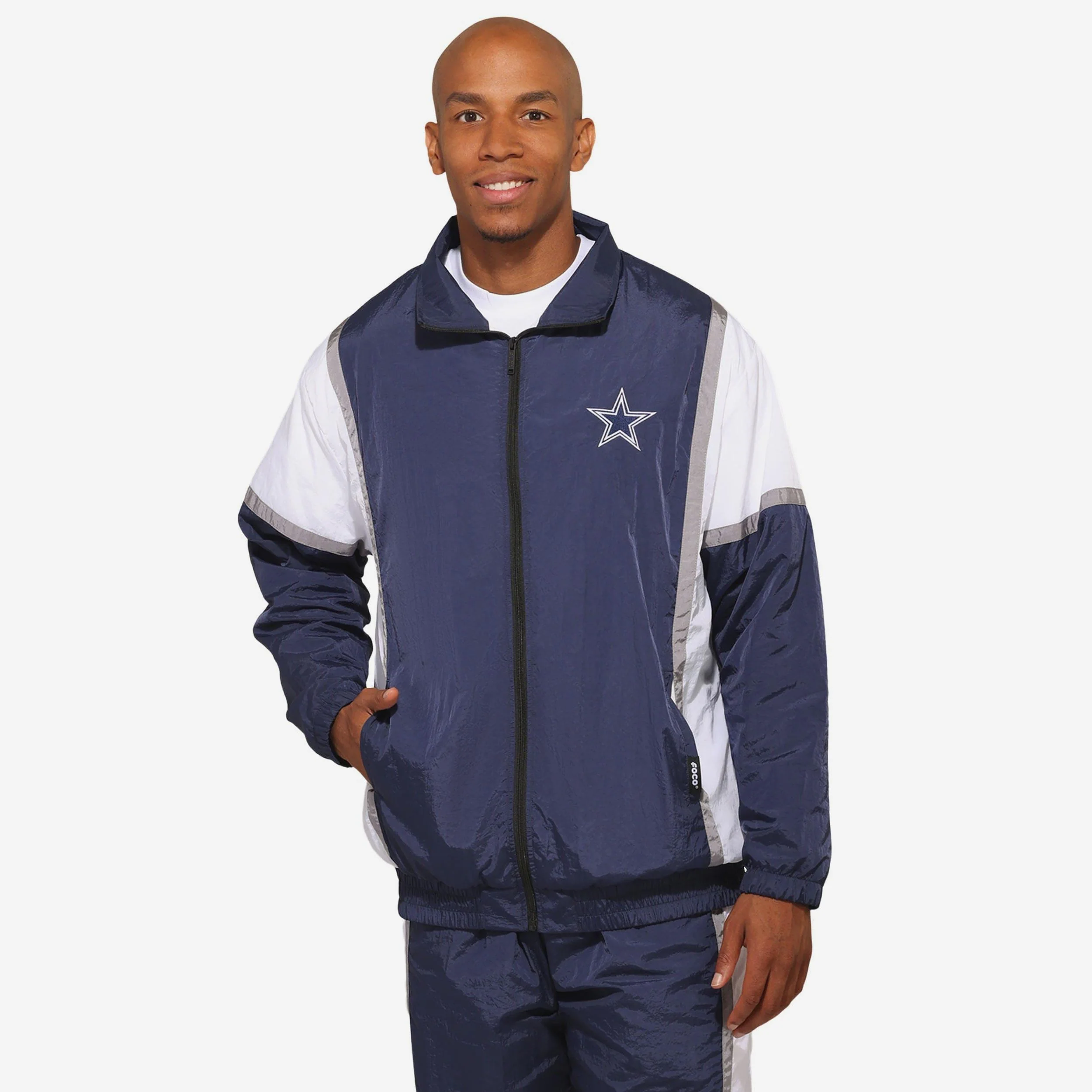 Dallas Cowboys Nylon Crinkle Gameday Jacket