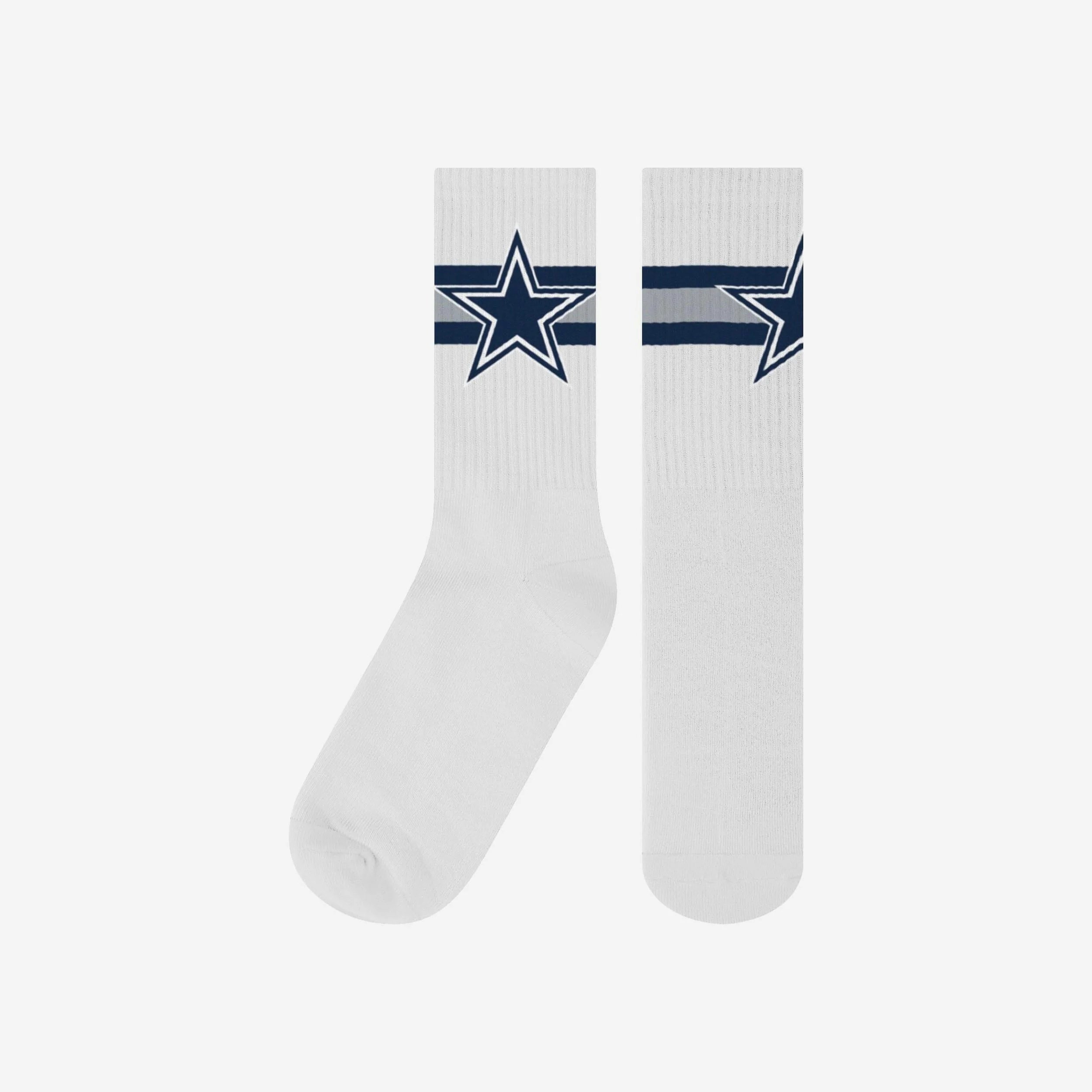 Dallas Cowboys Primary Logo White Socks