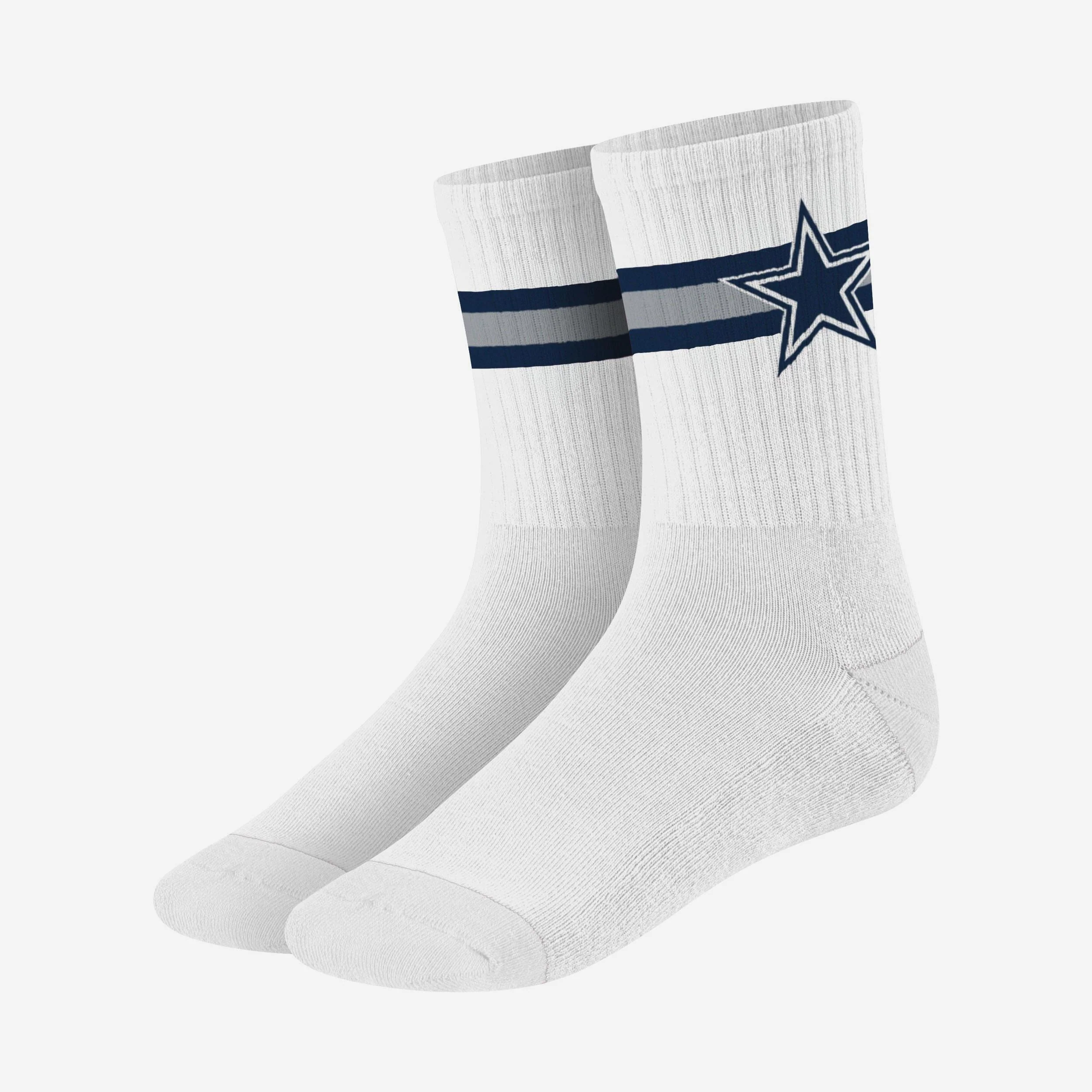 Dallas Cowboys Primary Logo White Socks - Image 3