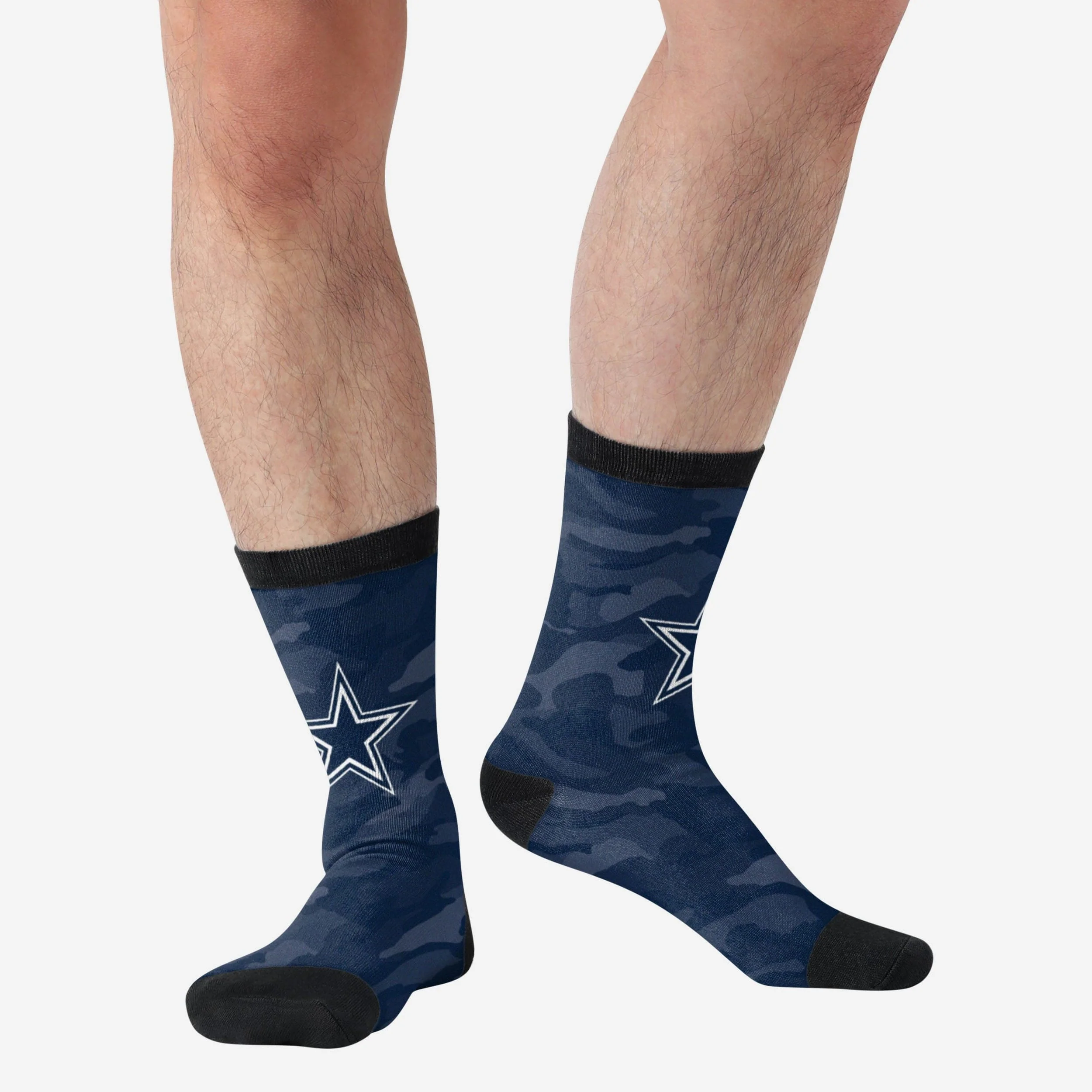 Dallas Cowboys Printed Camo Socks - Image 2
