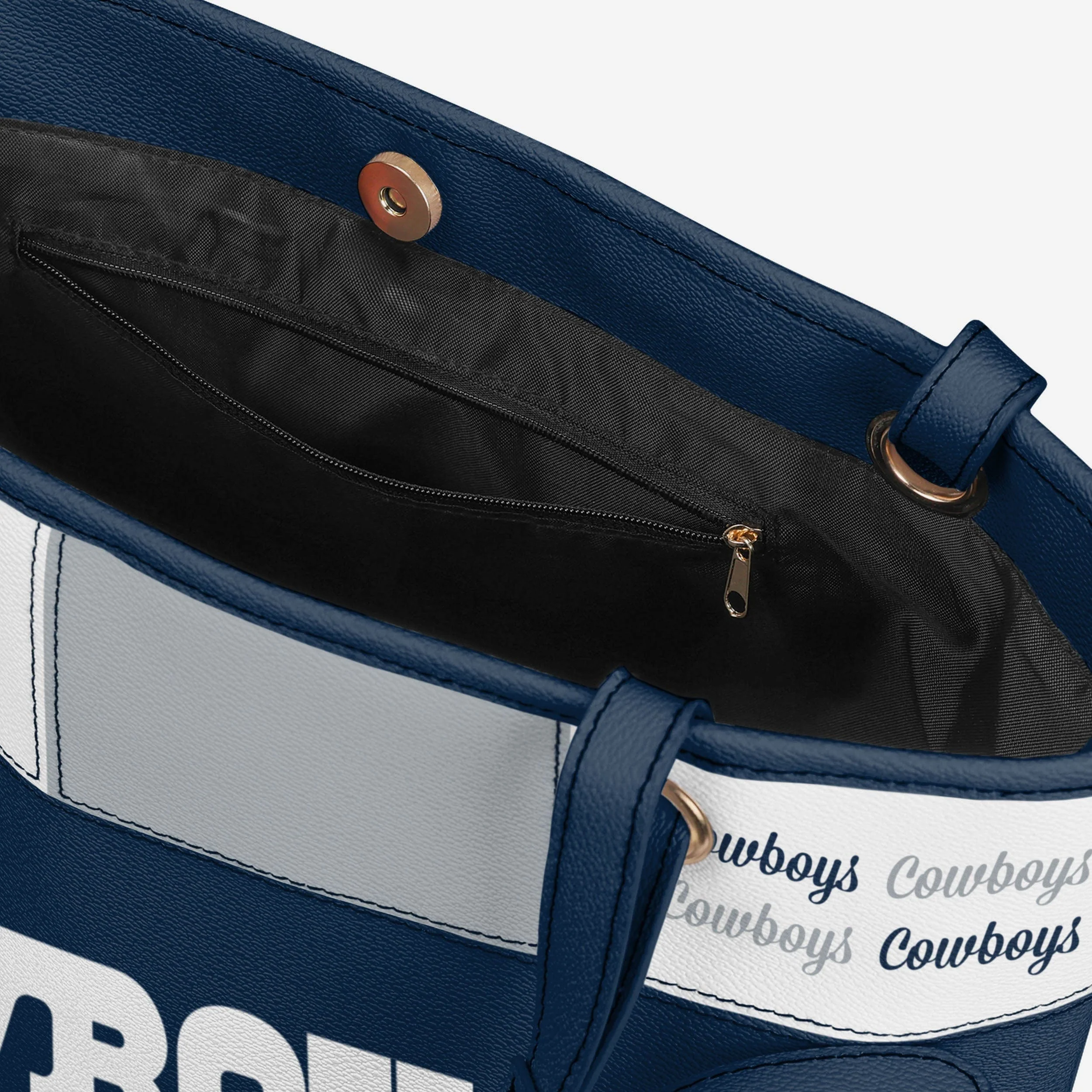 Dallas Cowboys Printed Collage Tote - Image 4