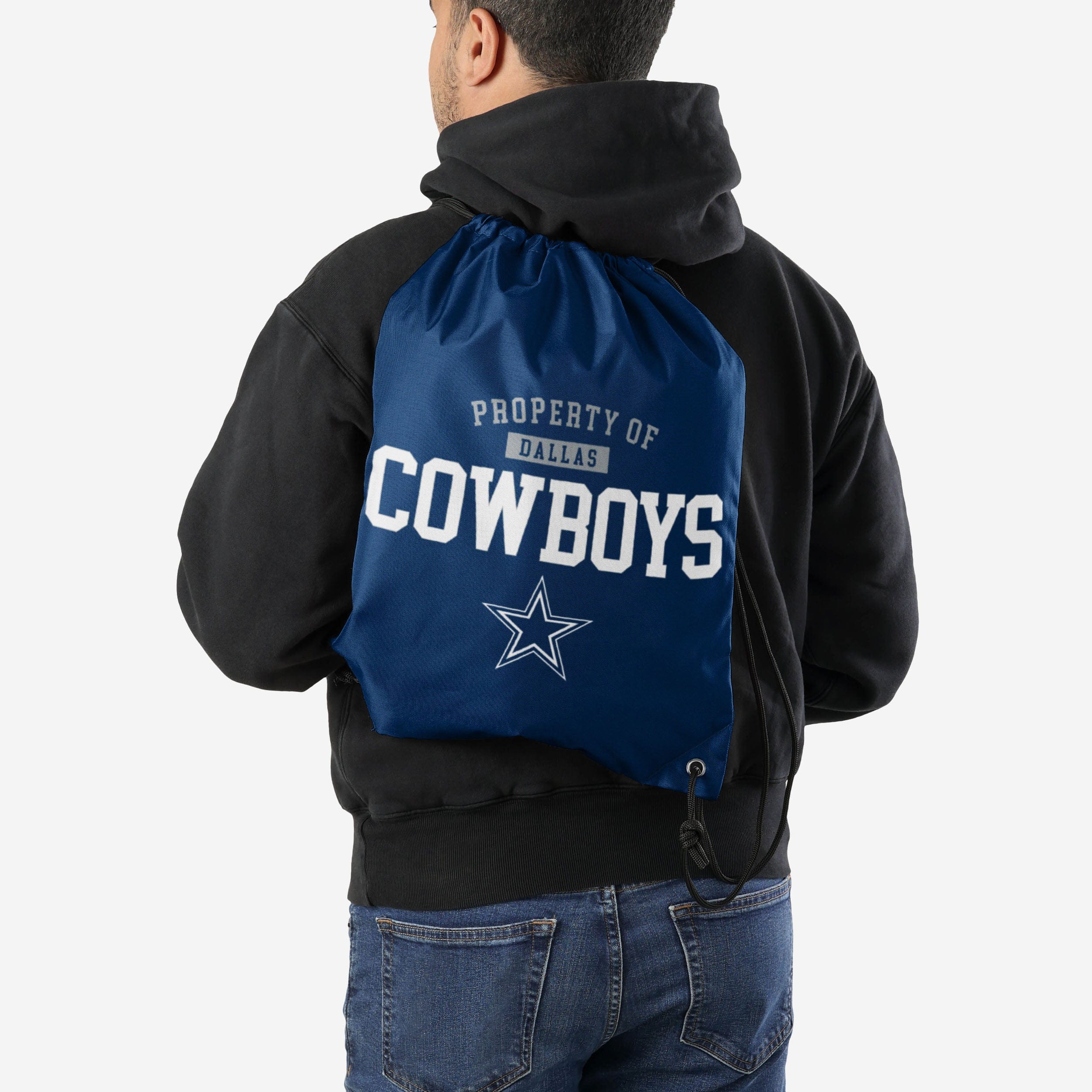 Dallas Cowboys Property Of Drawstring Backpack - Image 2