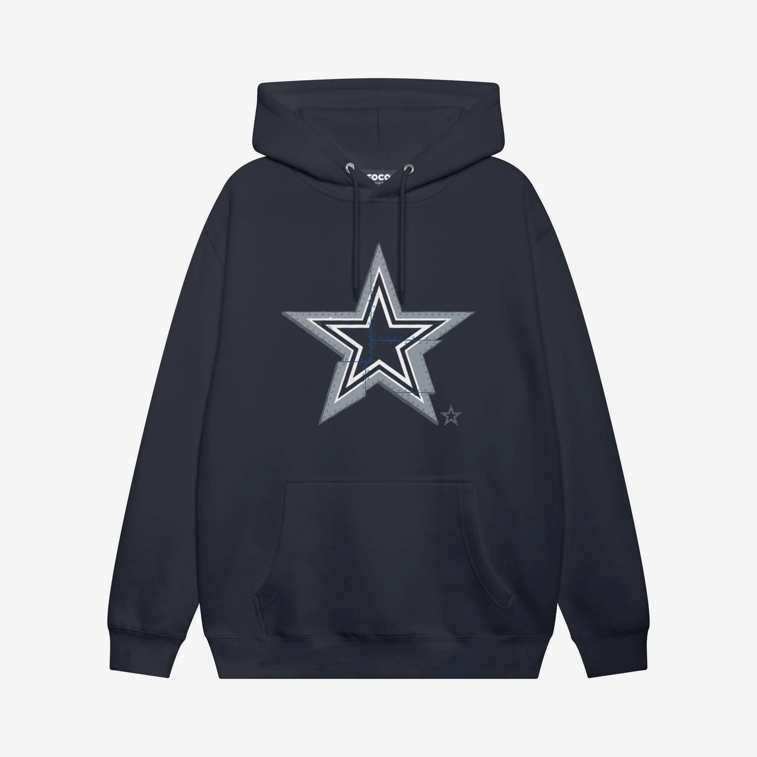 Dallas Cowboys Rivet Logo Hoodie