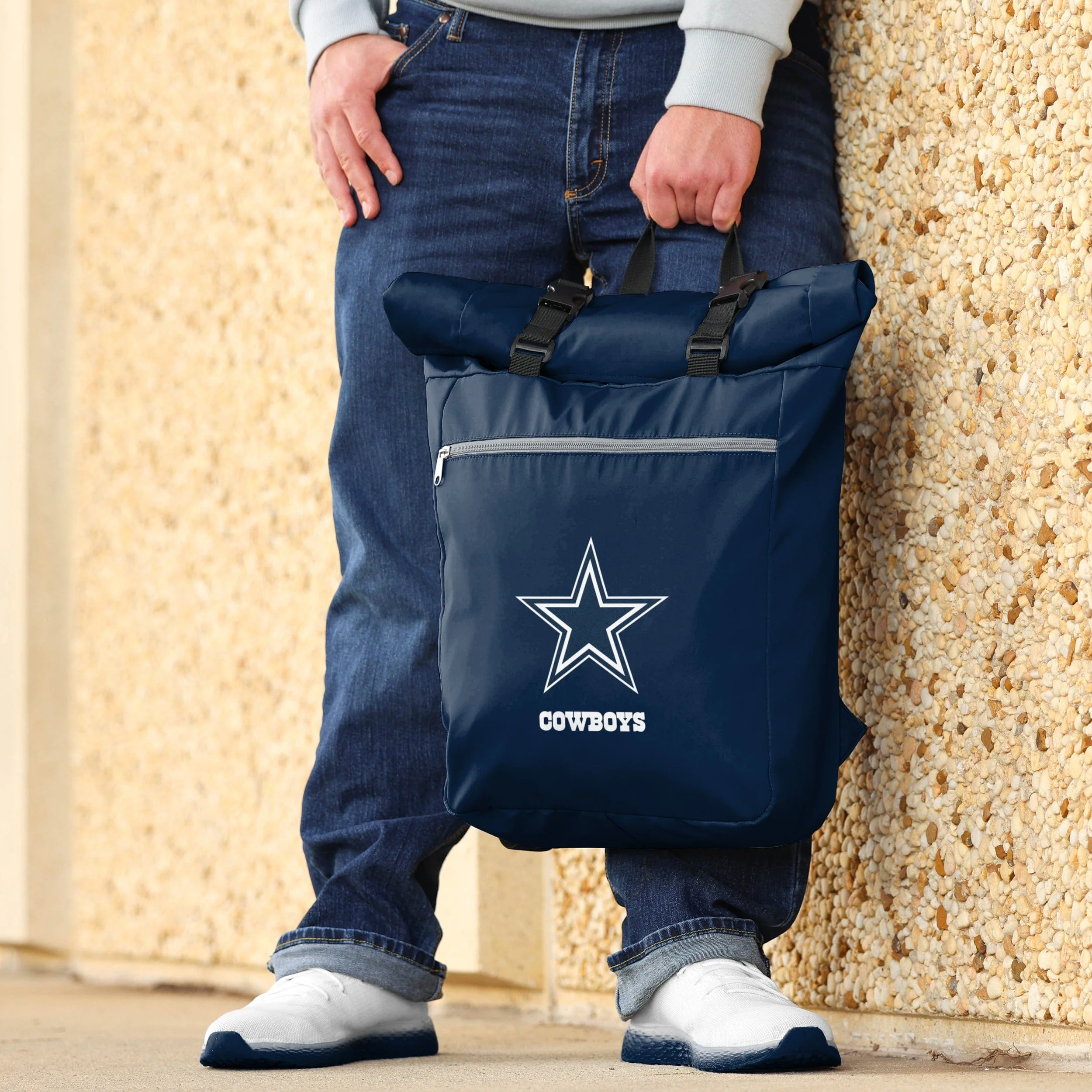 Dallas Cowboys Rollup Backpack - Image 4
