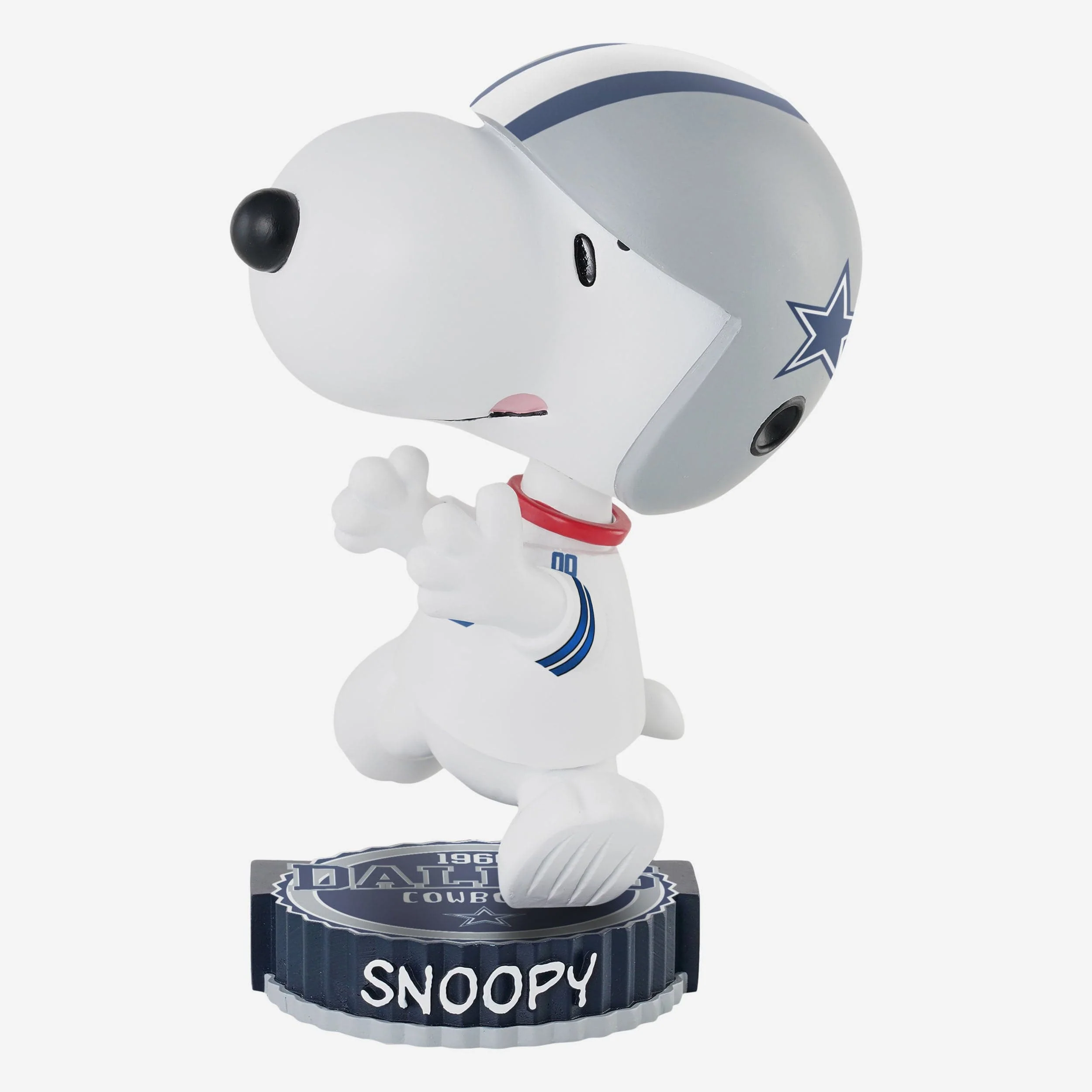 Dallas Cowboys Snoopy Peanuts Bighead Bobblehead