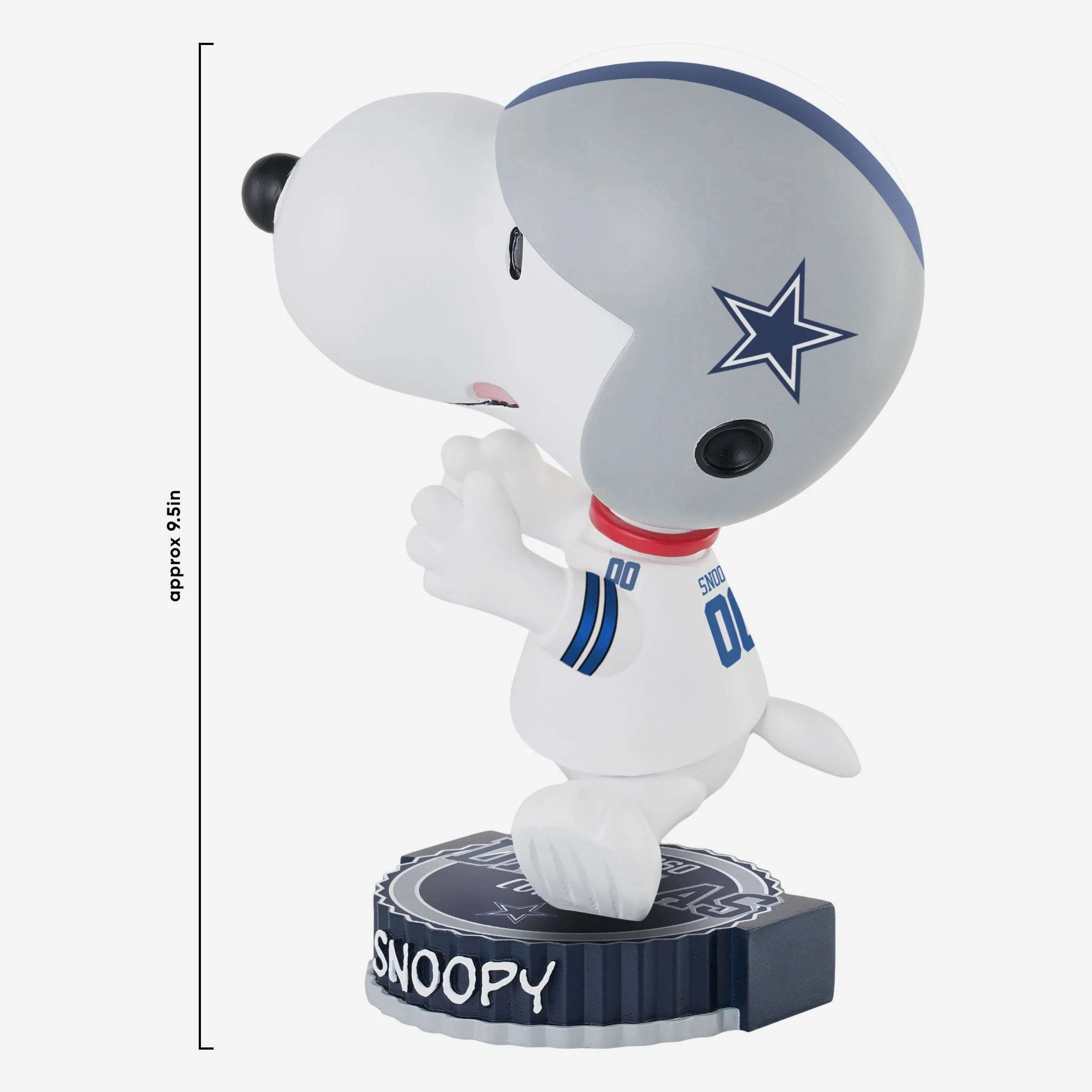 Dallas Cowboys Snoopy Peanuts Bighead Bobblehead - Image 4