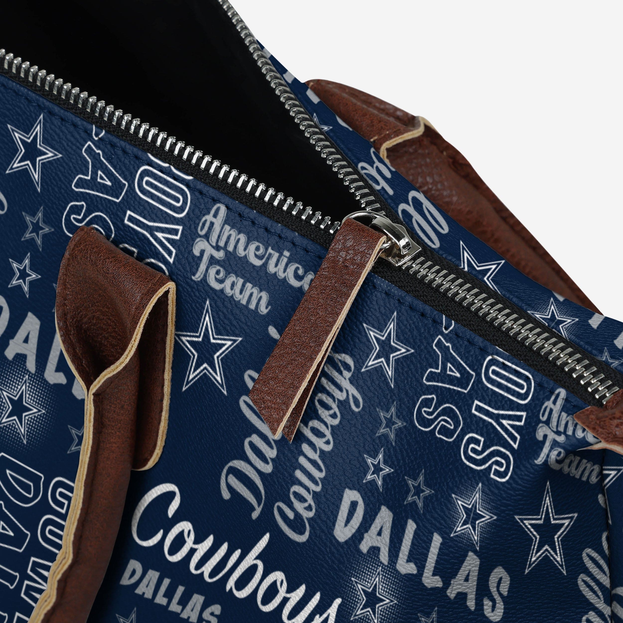 Dallas Cowboys Spirited Style Printed Collection Tote Bag - Image 4