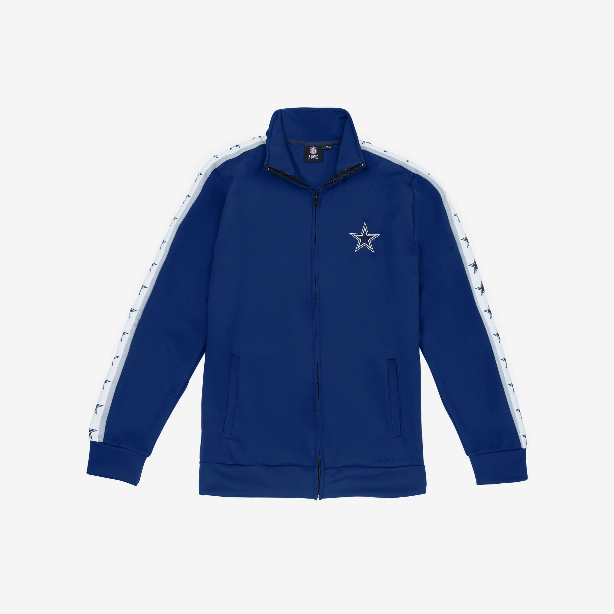 Dallas Cowboys Stripe Logo Track Jacket - Image 6
