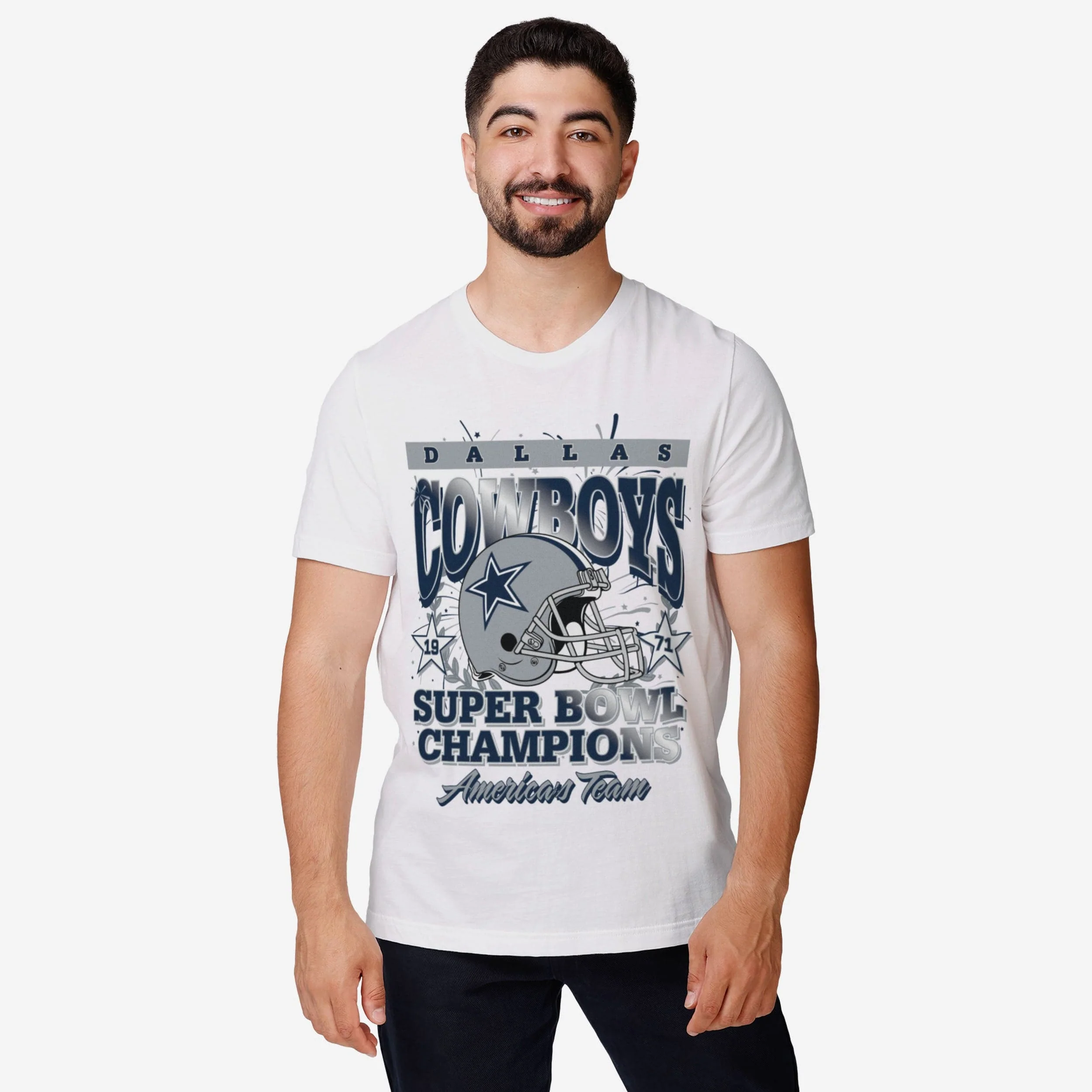 Dallas Cowboys Super Bowl Commemorative T-Shirt - Image 2