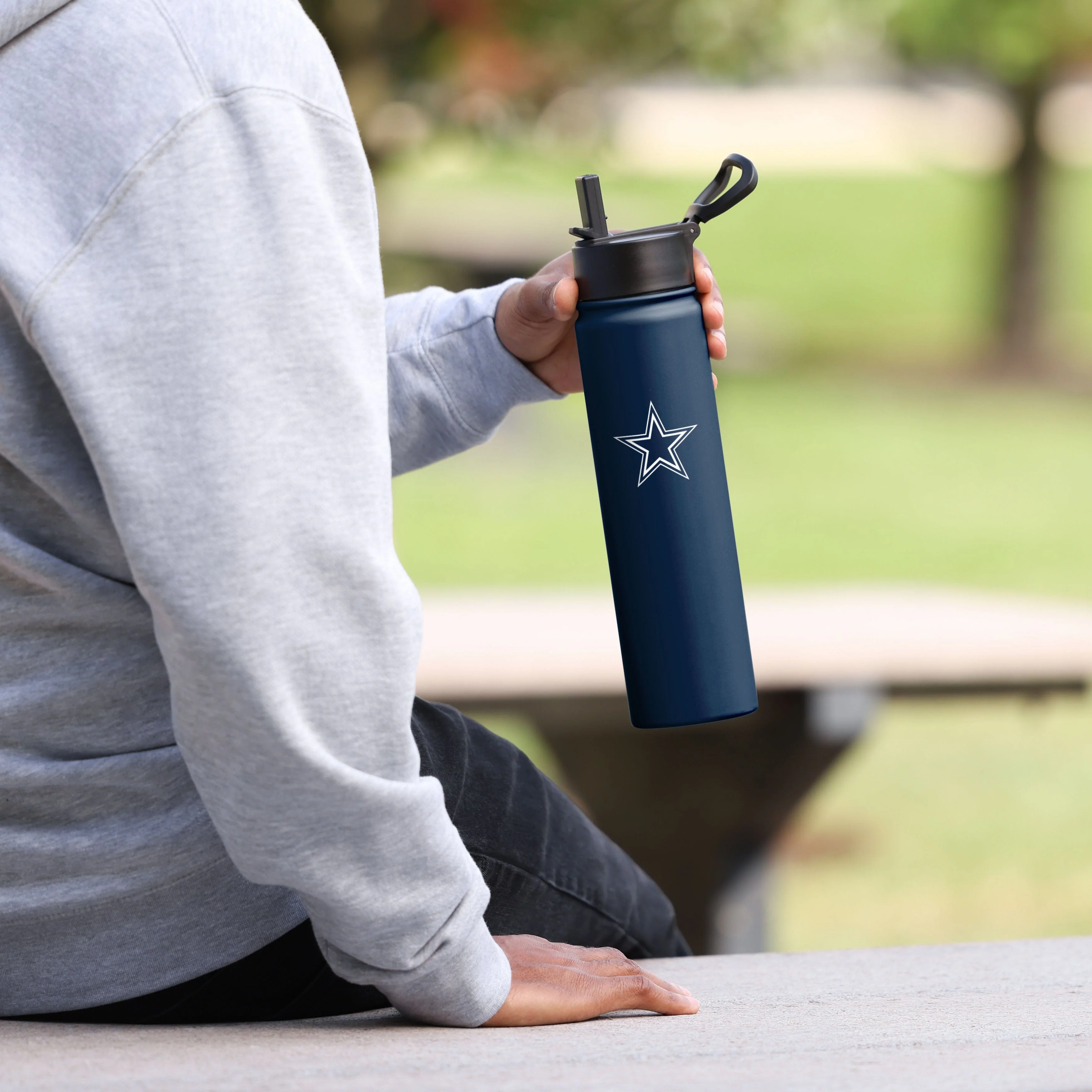 Dallas Cowboys Team Color Insulated Bottle - Image 4