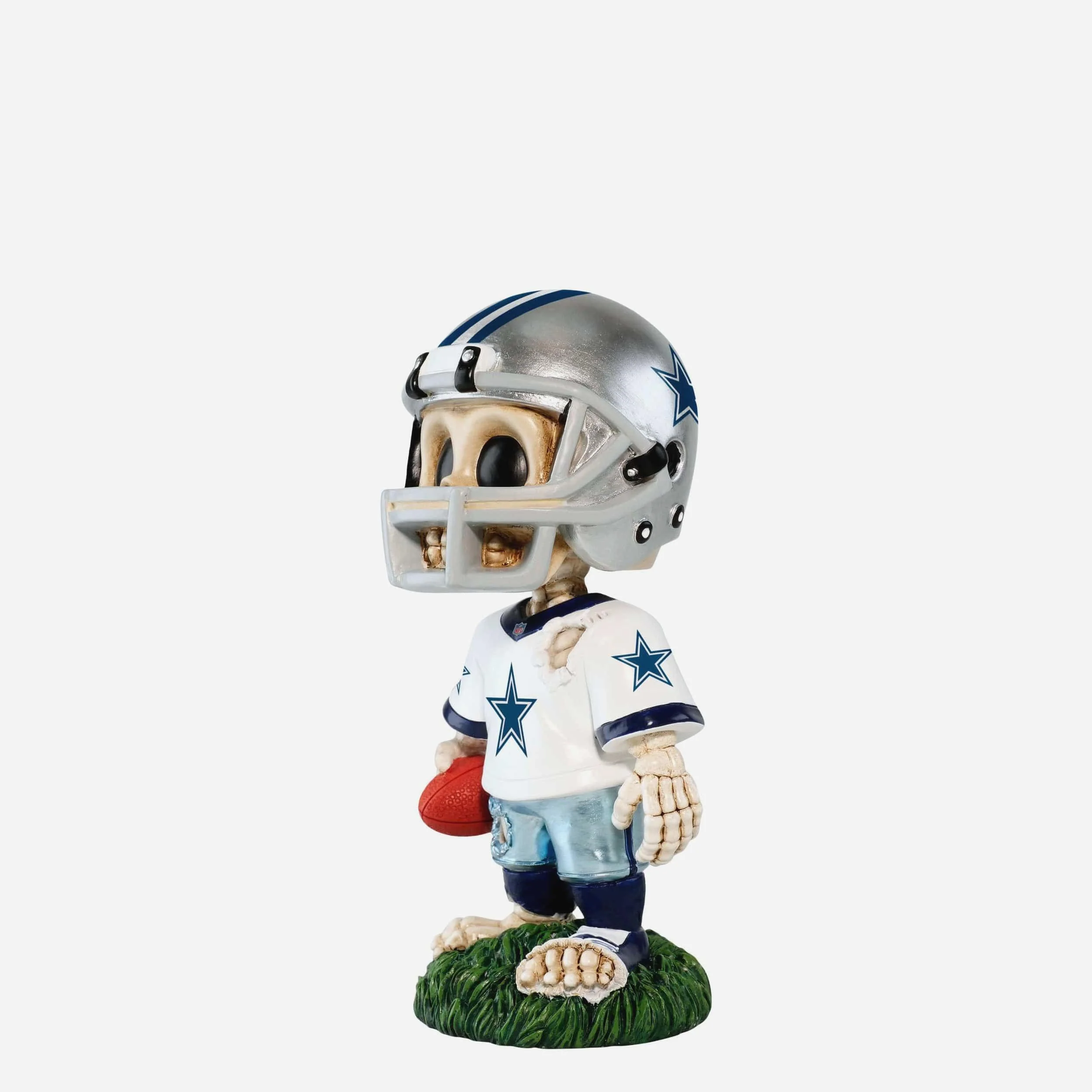 Dallas Cowboys Team Skull Mini Bobblehead - Image 4