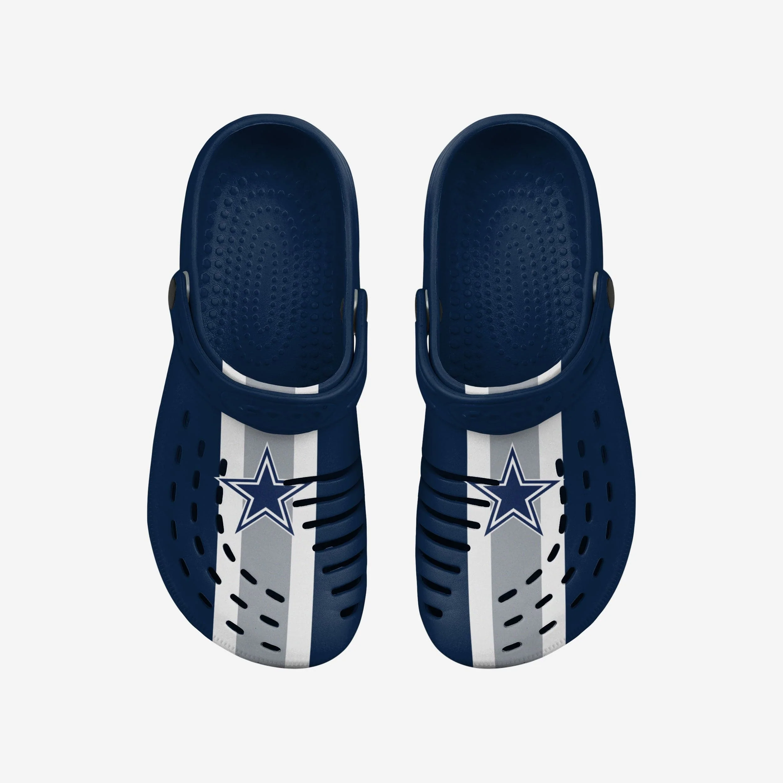 Dallas Cowboys Team Stripe Clog With Strap - Image 4