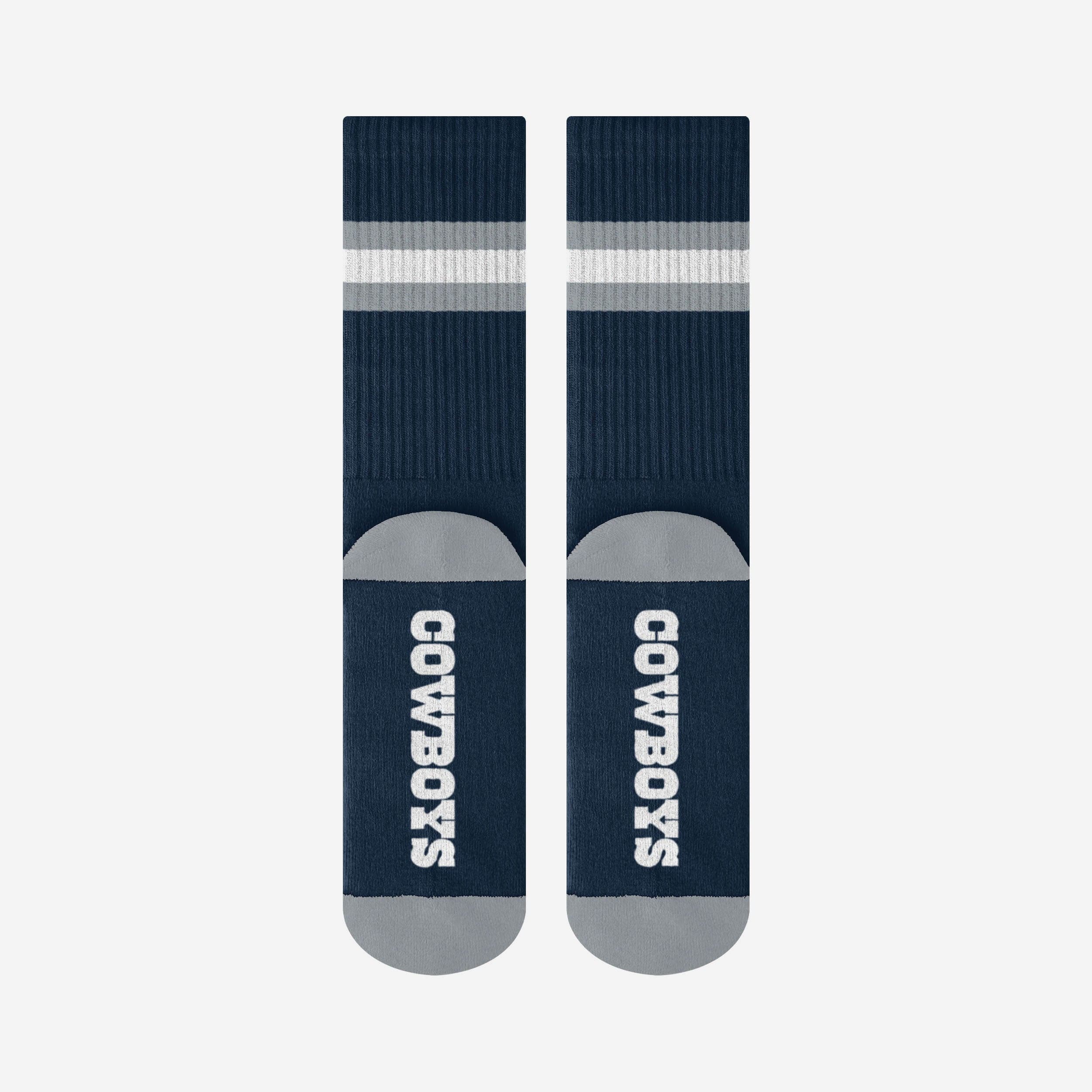 Dallas Cowboys Team Stripe Crew Socks - Image 4