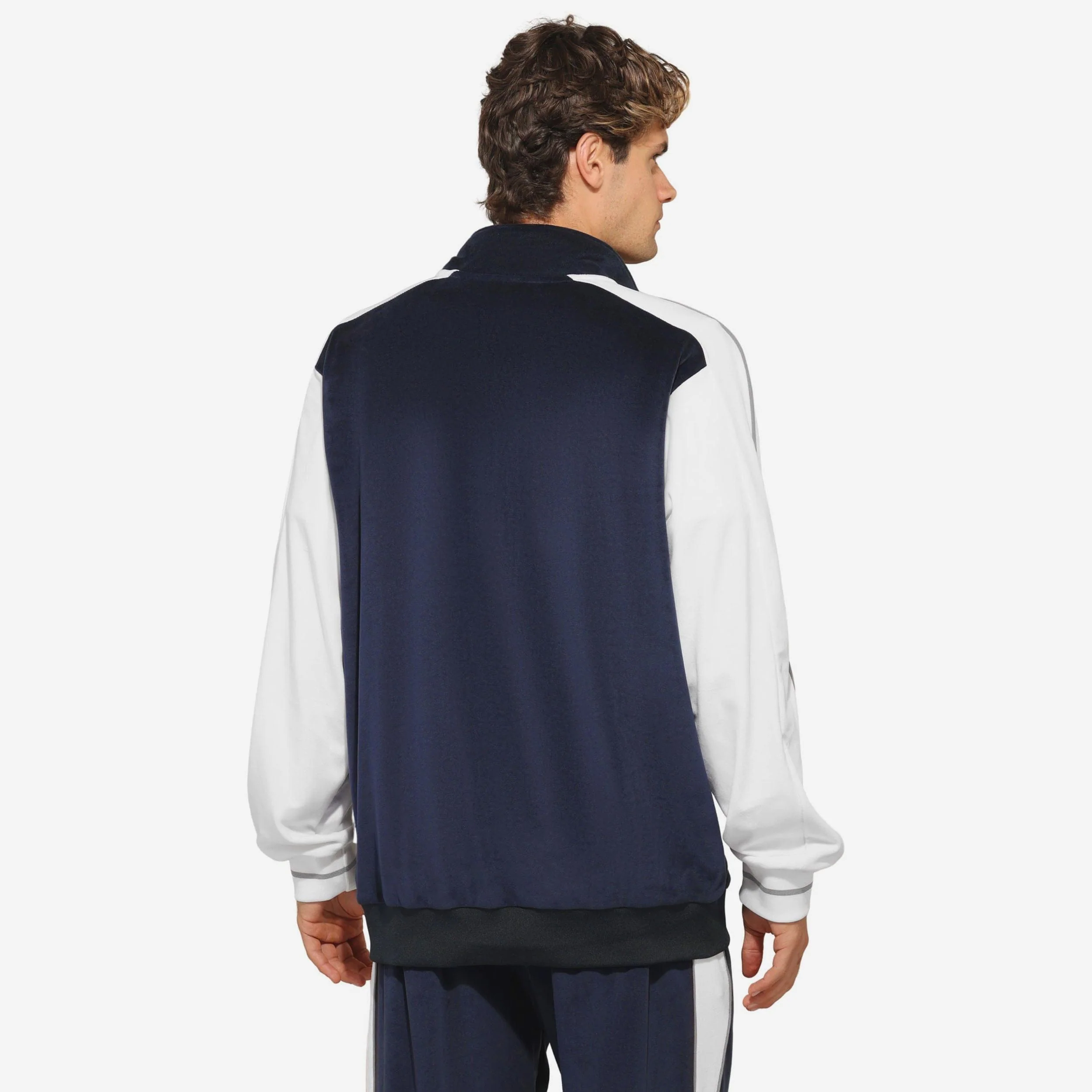 Dallas Cowboys Two Tone Velour Zip Up Top - Image 2