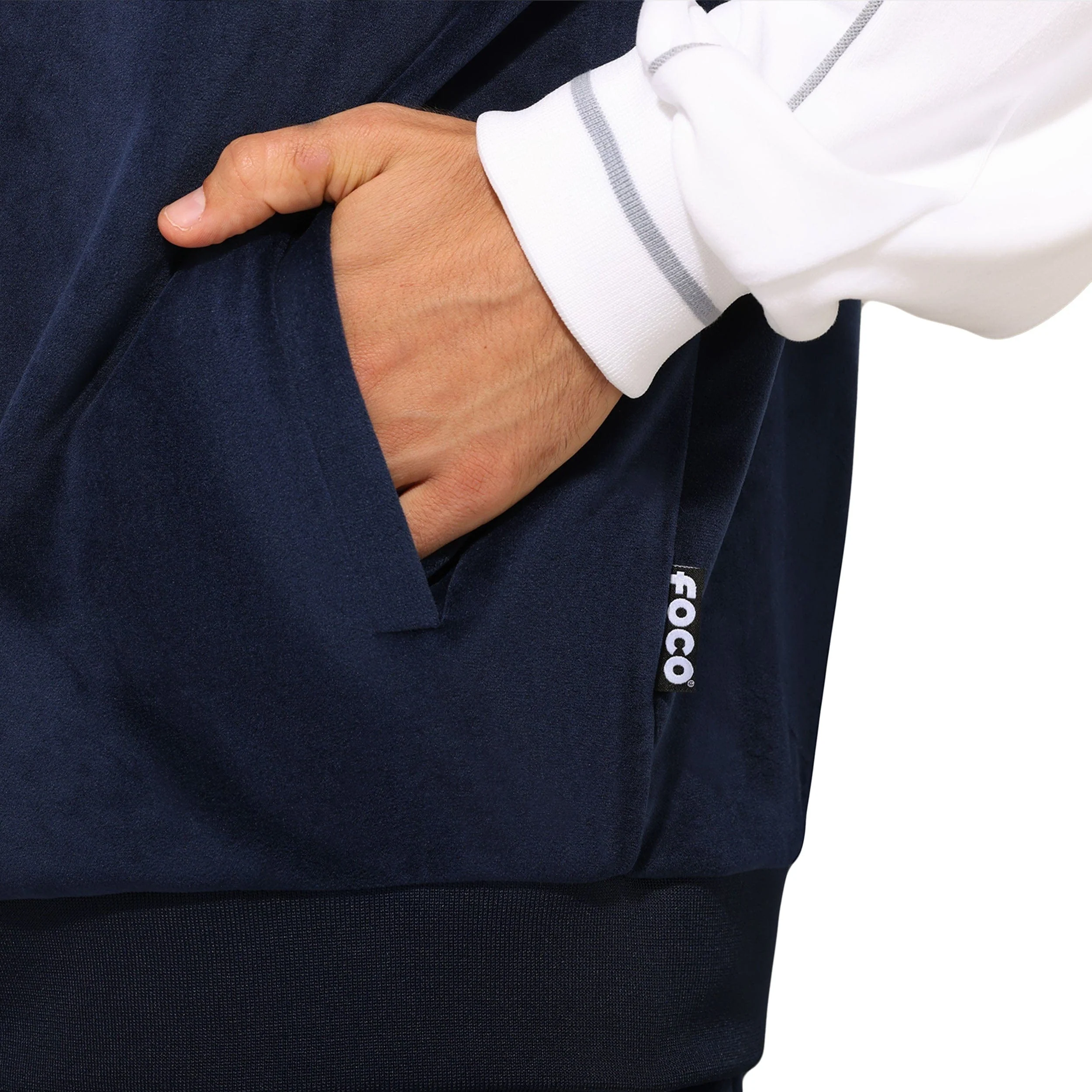 Dallas Cowboys Two Tone Velour Zip Up Top - Image 4