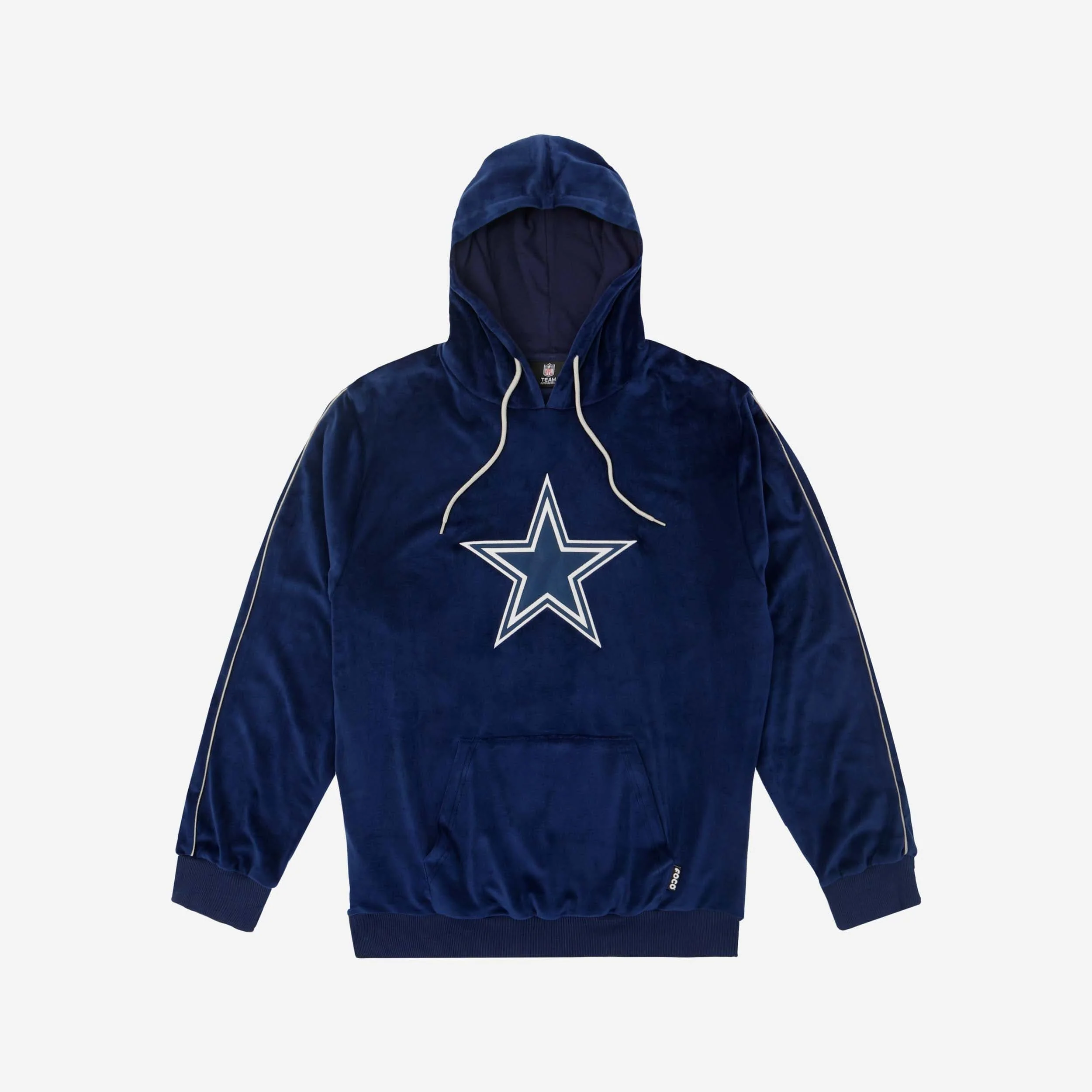 Dallas Cowboys Velour Hooded Sweatshirt - Image 5