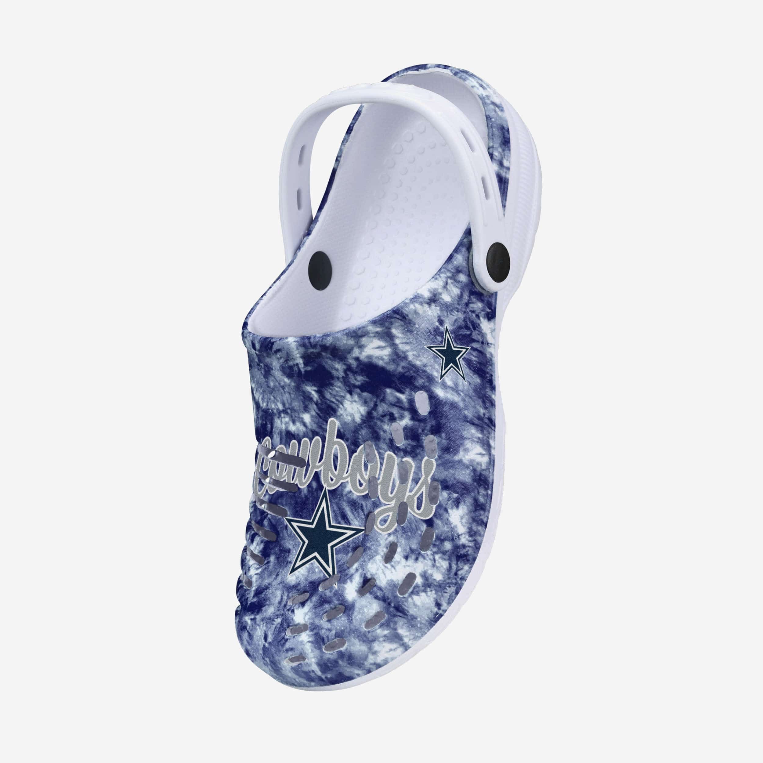 Dallas Cowboys Womens Cloudie Clog With Strap - Image 2