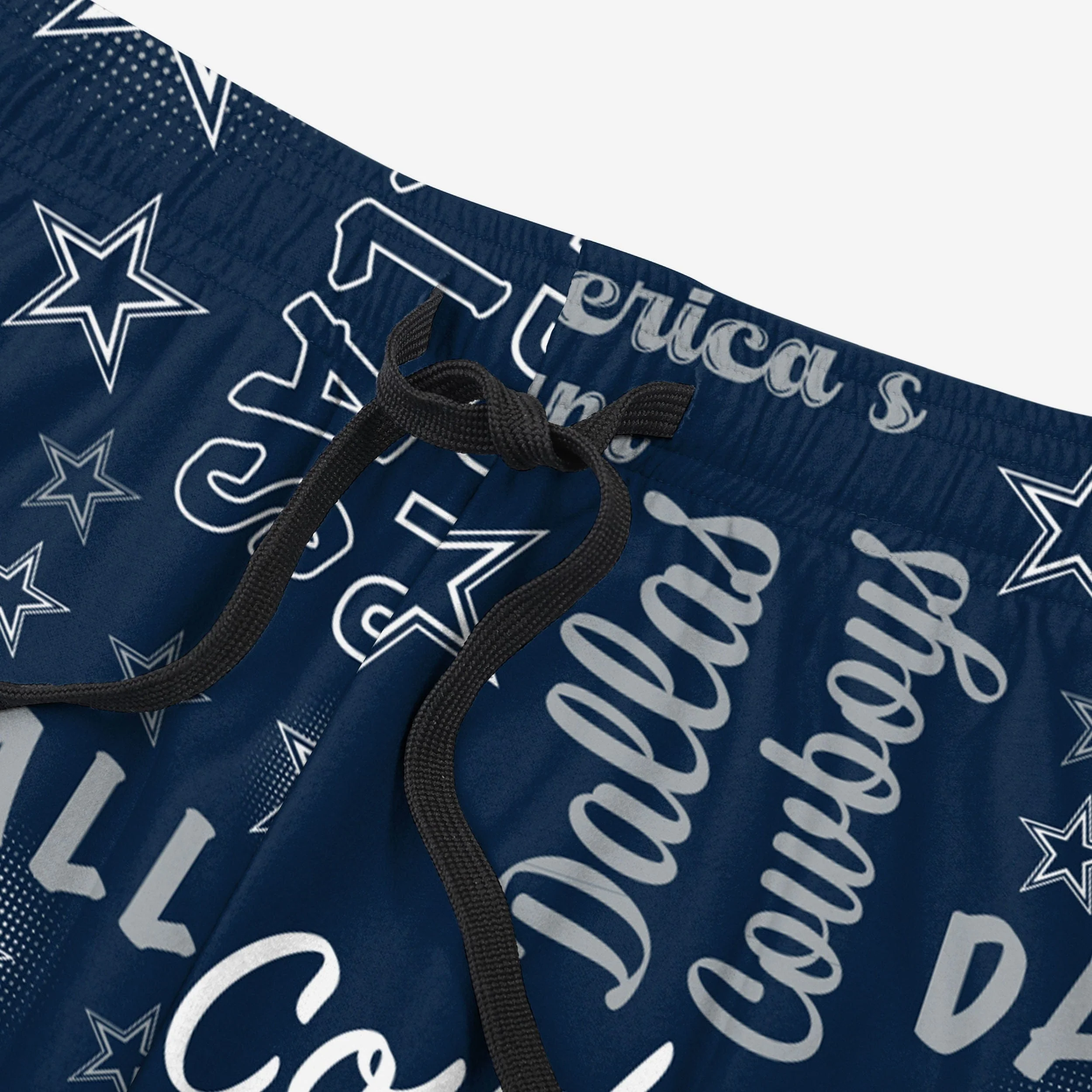 Dallas Cowboys Womens Mini Print Lounge Pants - Image 3