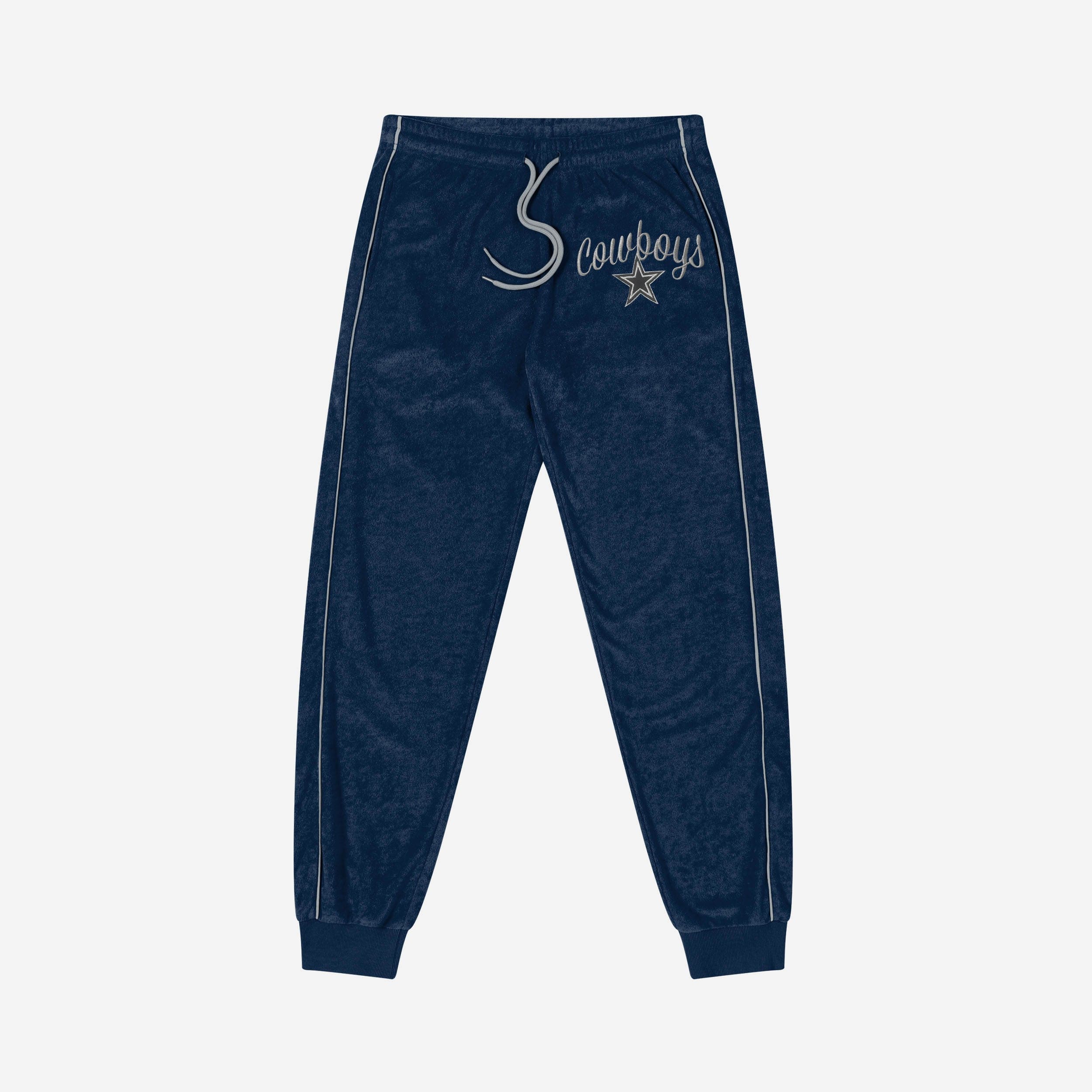 Dallas Cowboys Womens Terry Knit Joggers - Image 4