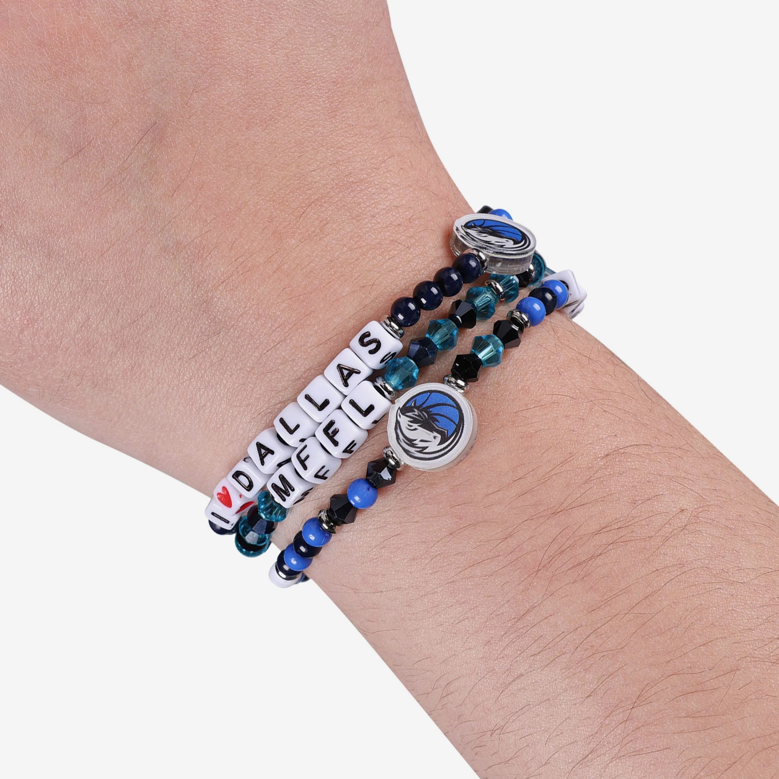 Dallas Mavericks 3 Pack Friendship Bracelet - Image 4