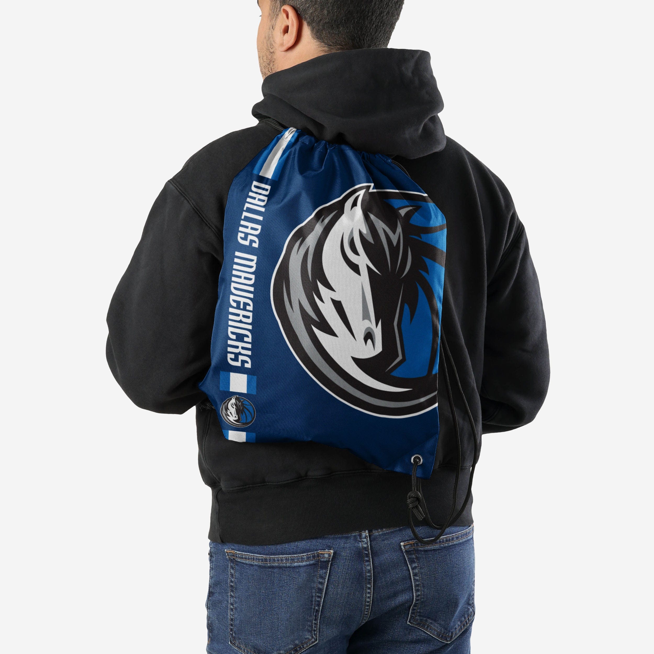 Dallas Mavericks Big Logo Drawstring Backpack - Image 2