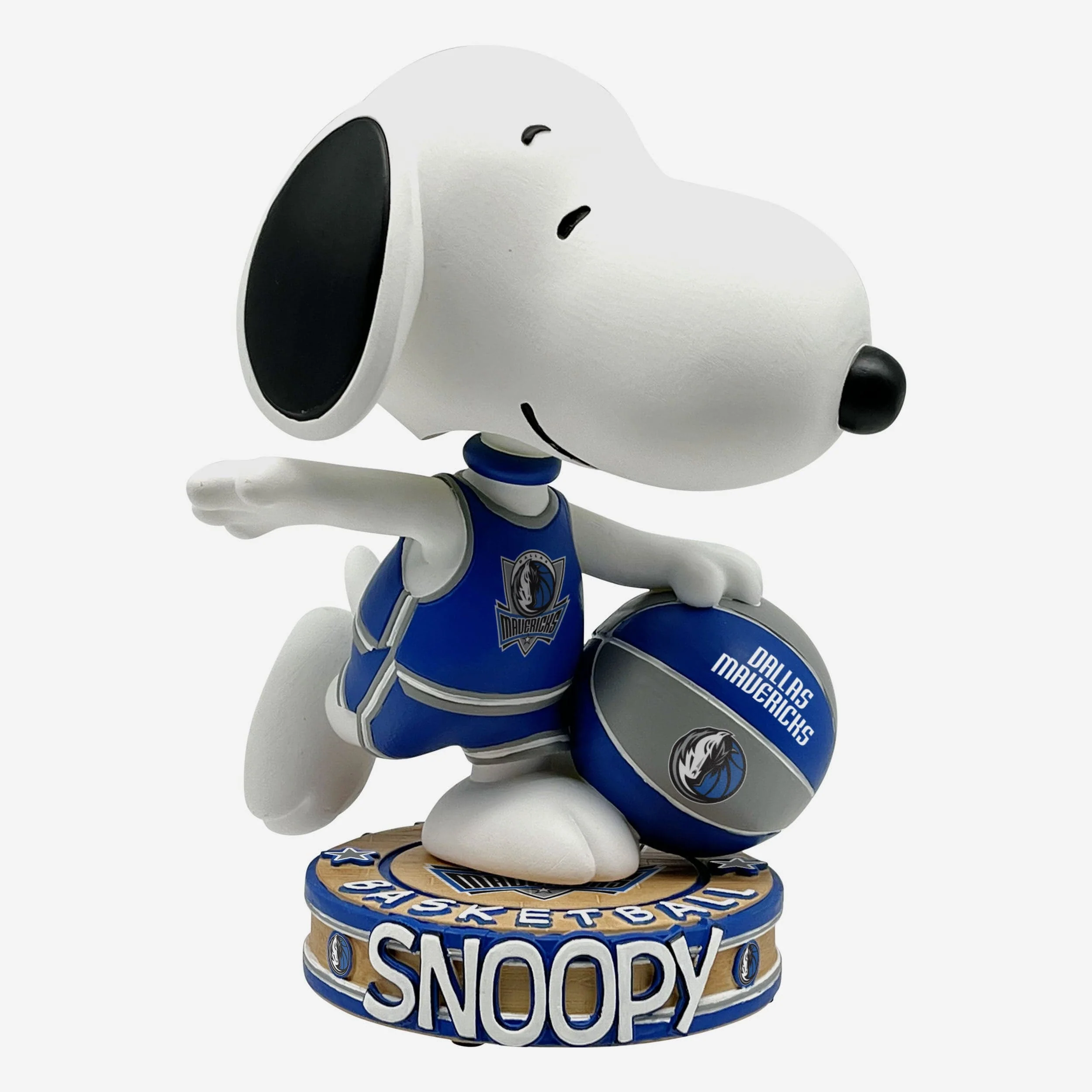 Dallas Mavericks Snoopy Peanuts Bighead Bobblehead