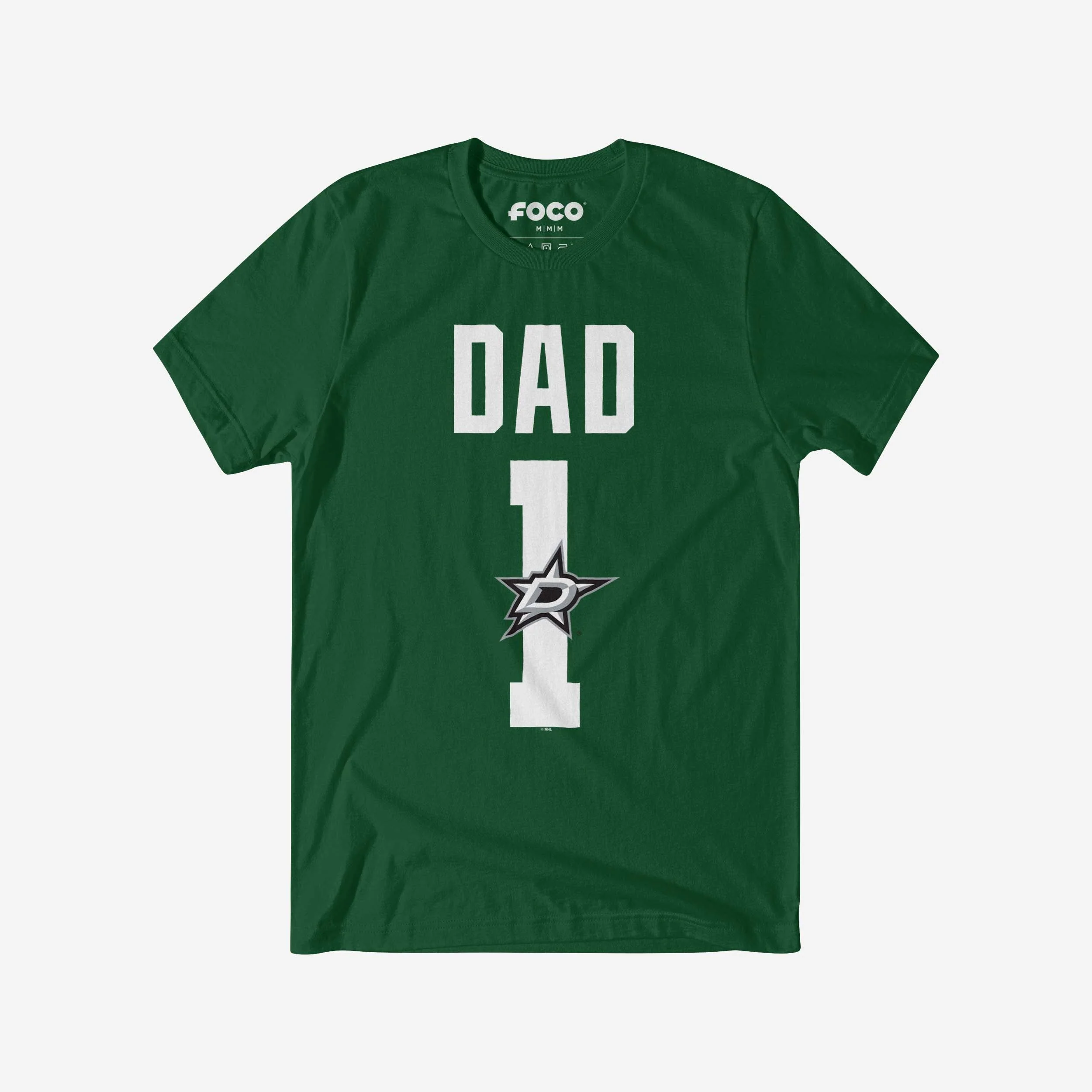 Dallas Stars Number 1 Dad T-Shirt