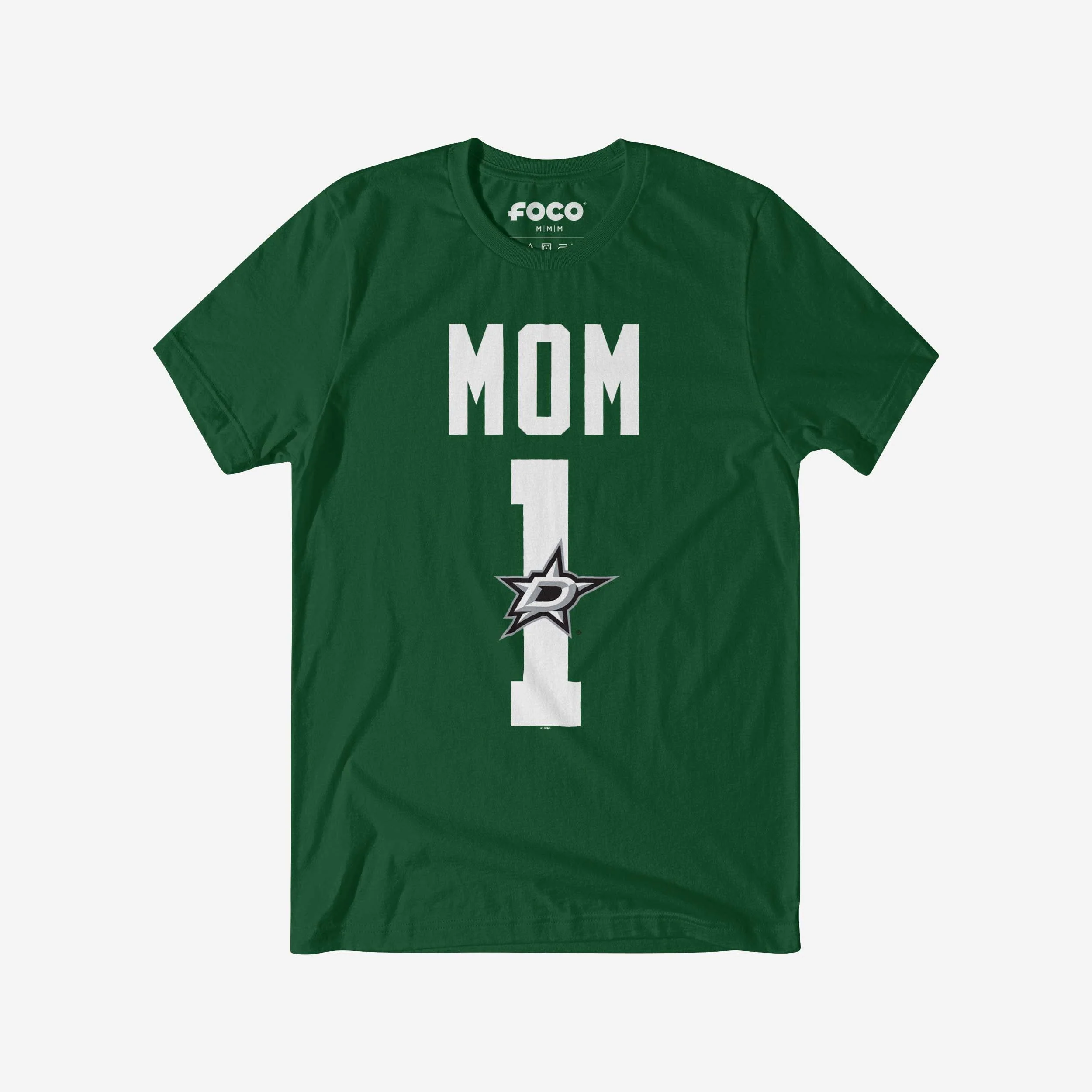 Dallas Stars Number 1 Mom T-Shirt
