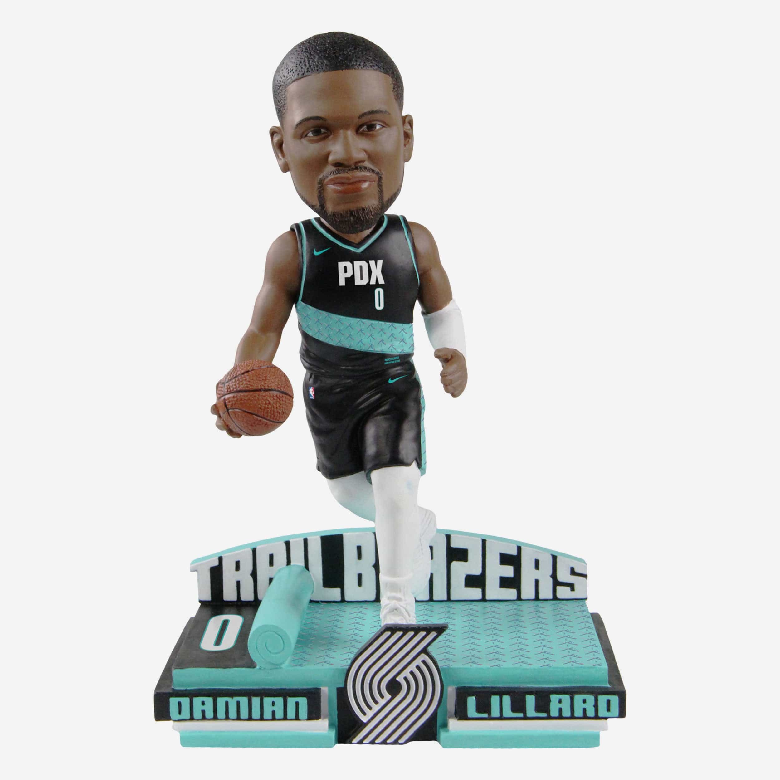 Damian Lillard Portland Trail Blazers 2023 City Jersey Bobblehead