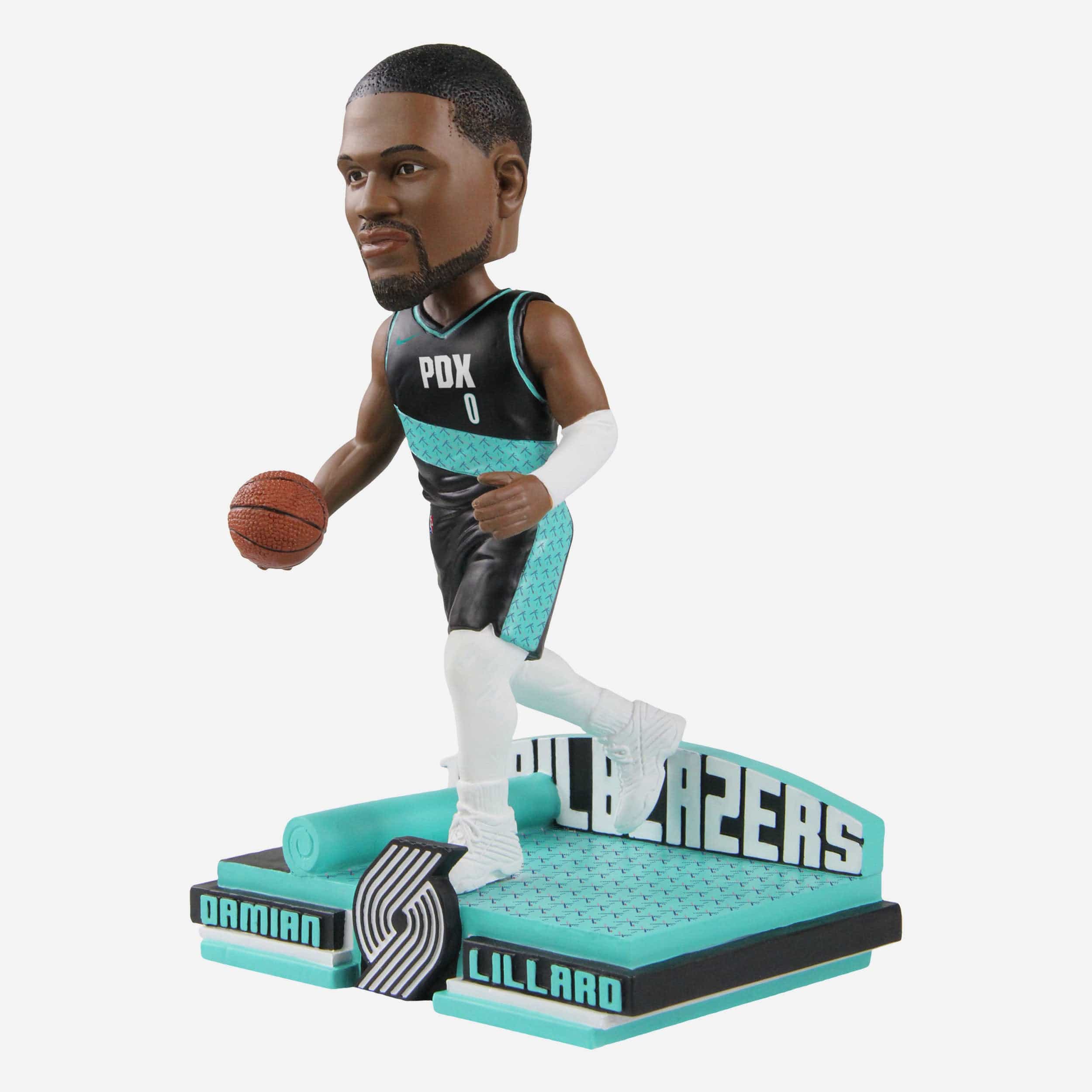 Damian Lillard Portland Trail Blazers 2023 City Jersey Bobblehead - Image 4