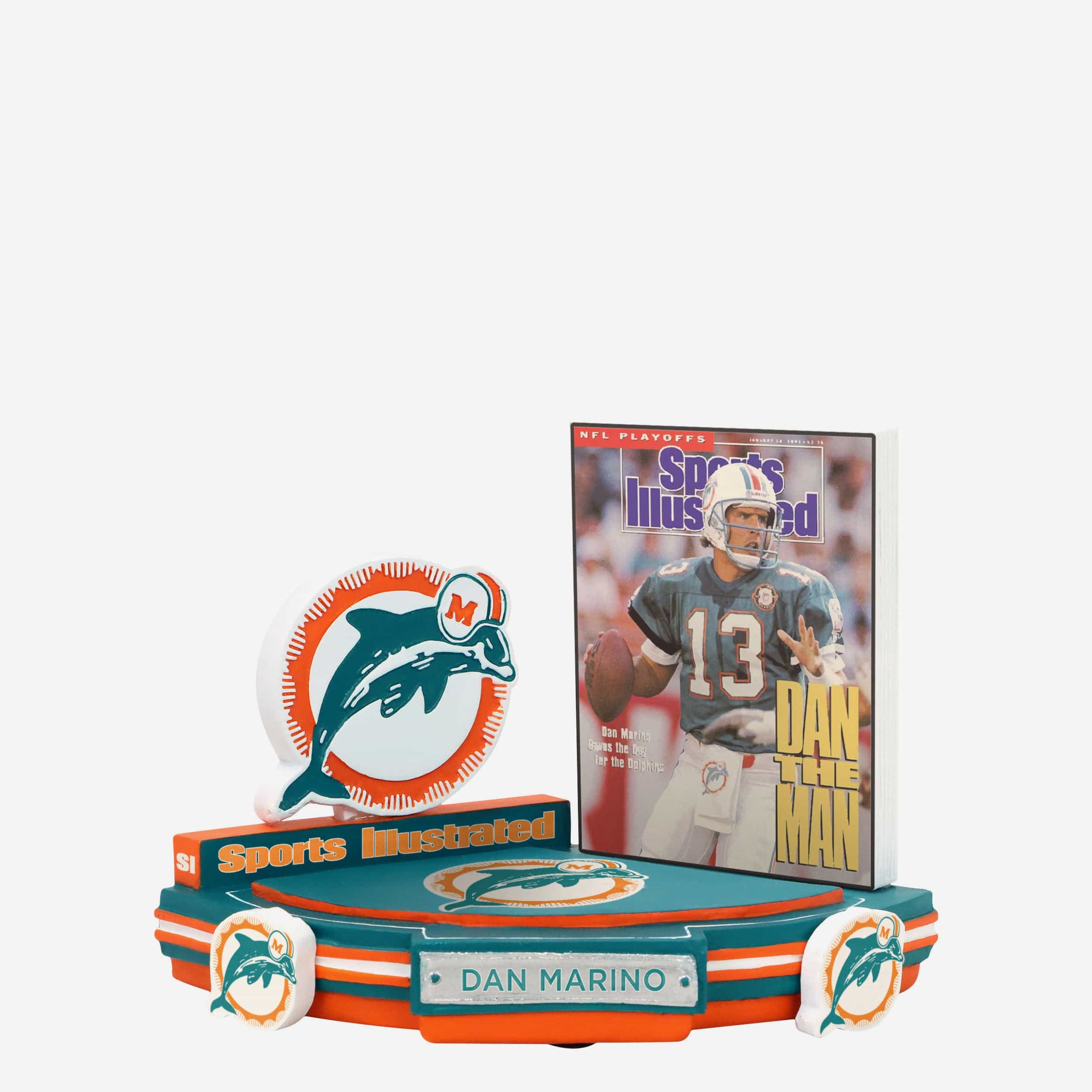 Dan Marino Miami Dolphins Dan the Man Sports Illustrated Cover Bobblehead - Image 4