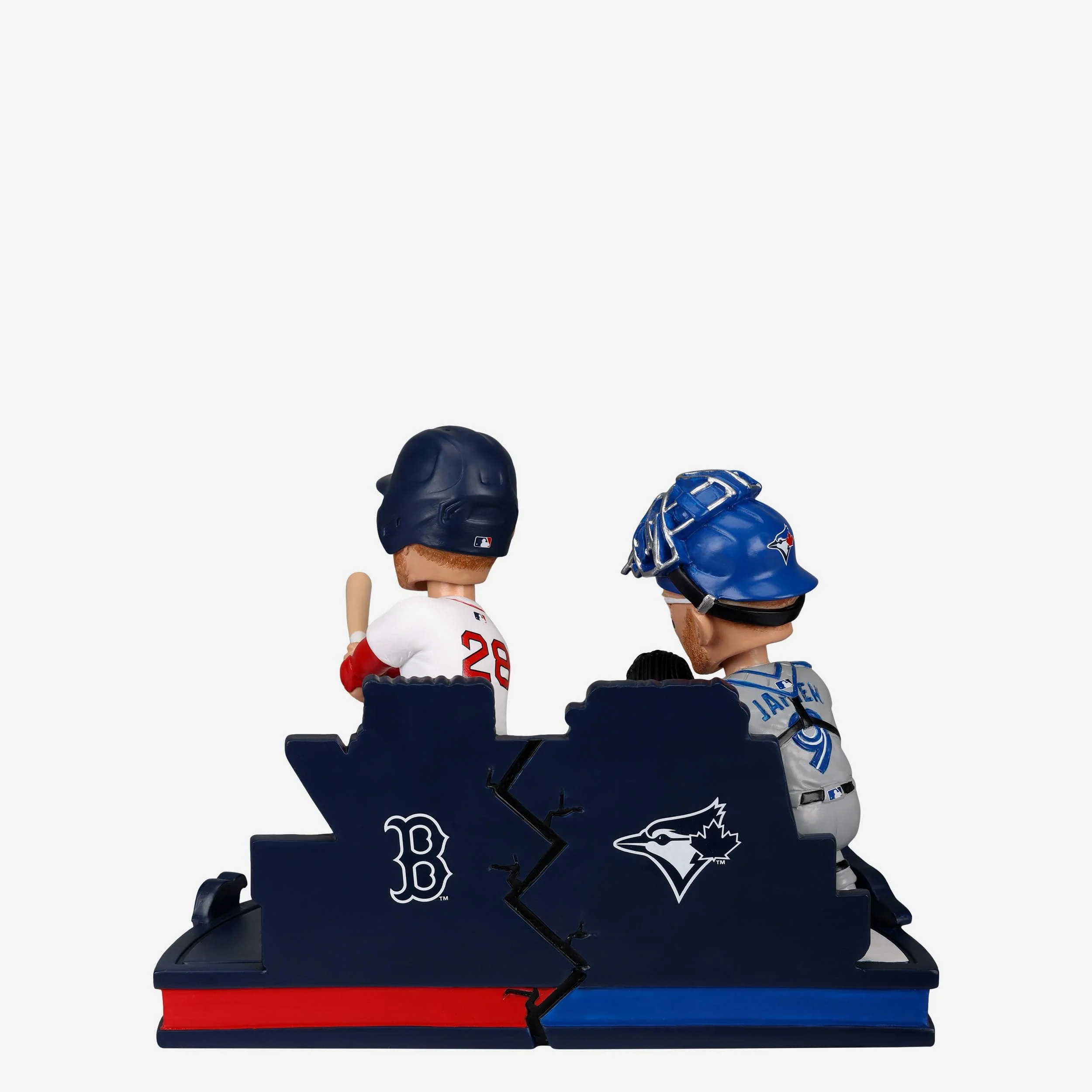 Danny Jansen Toronto Blue Jays & Boston Red Sox Two Teams In One Game Dual Bobblehead - Image 7