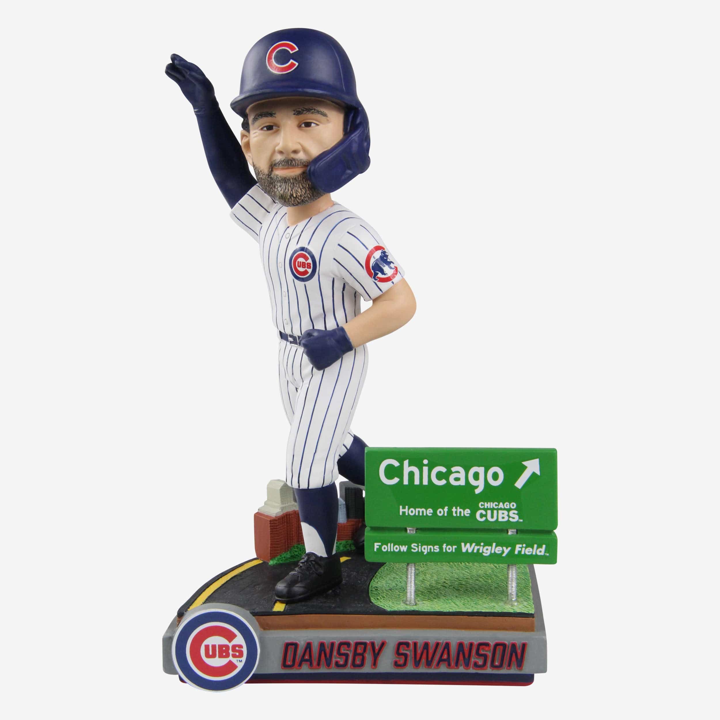 Dansby Swanson Chicago Cubs Next Stop Bobblehead