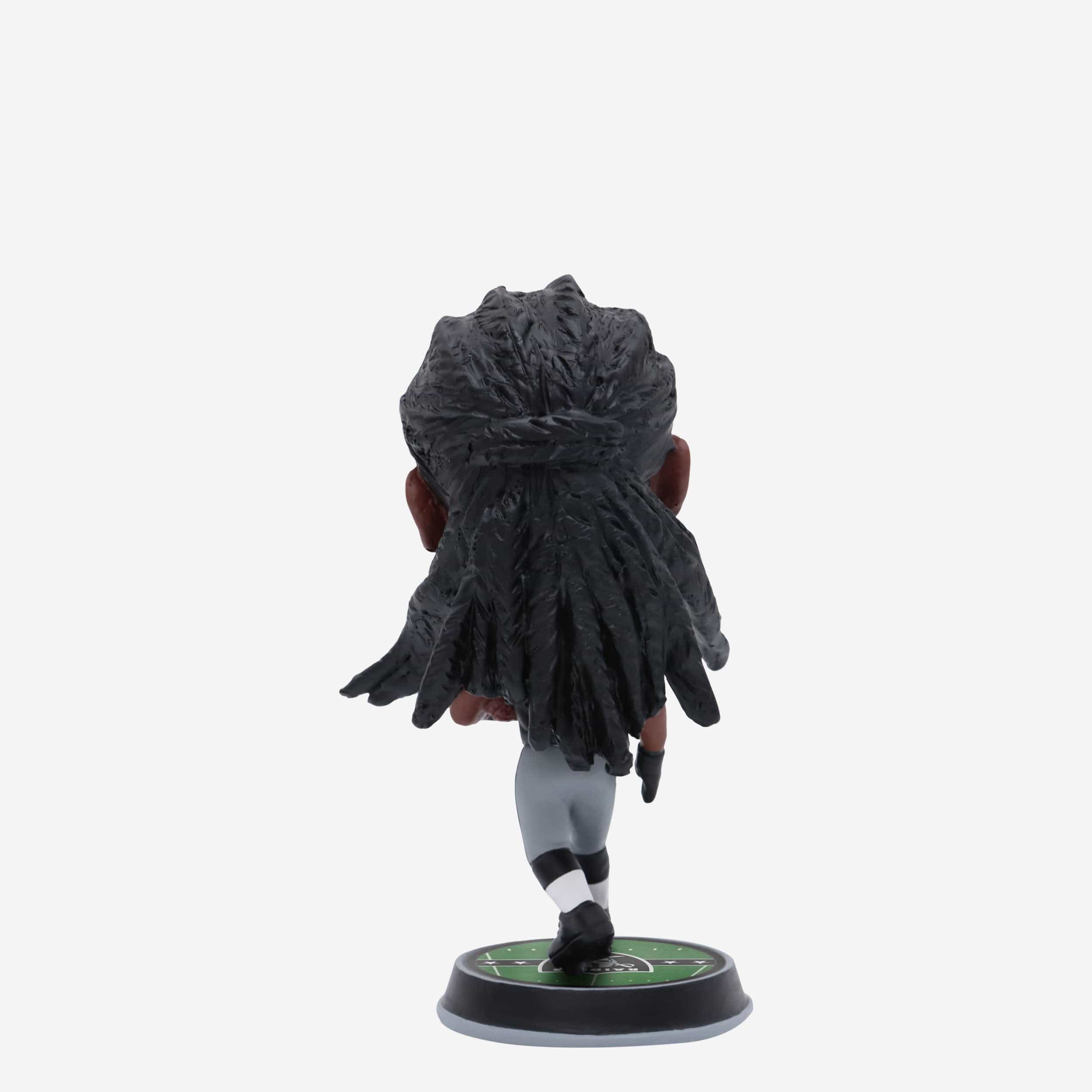 Davante Adams Las Vegas Raiders Field Stripe Mini Bighead Bobblehead - Image 5
