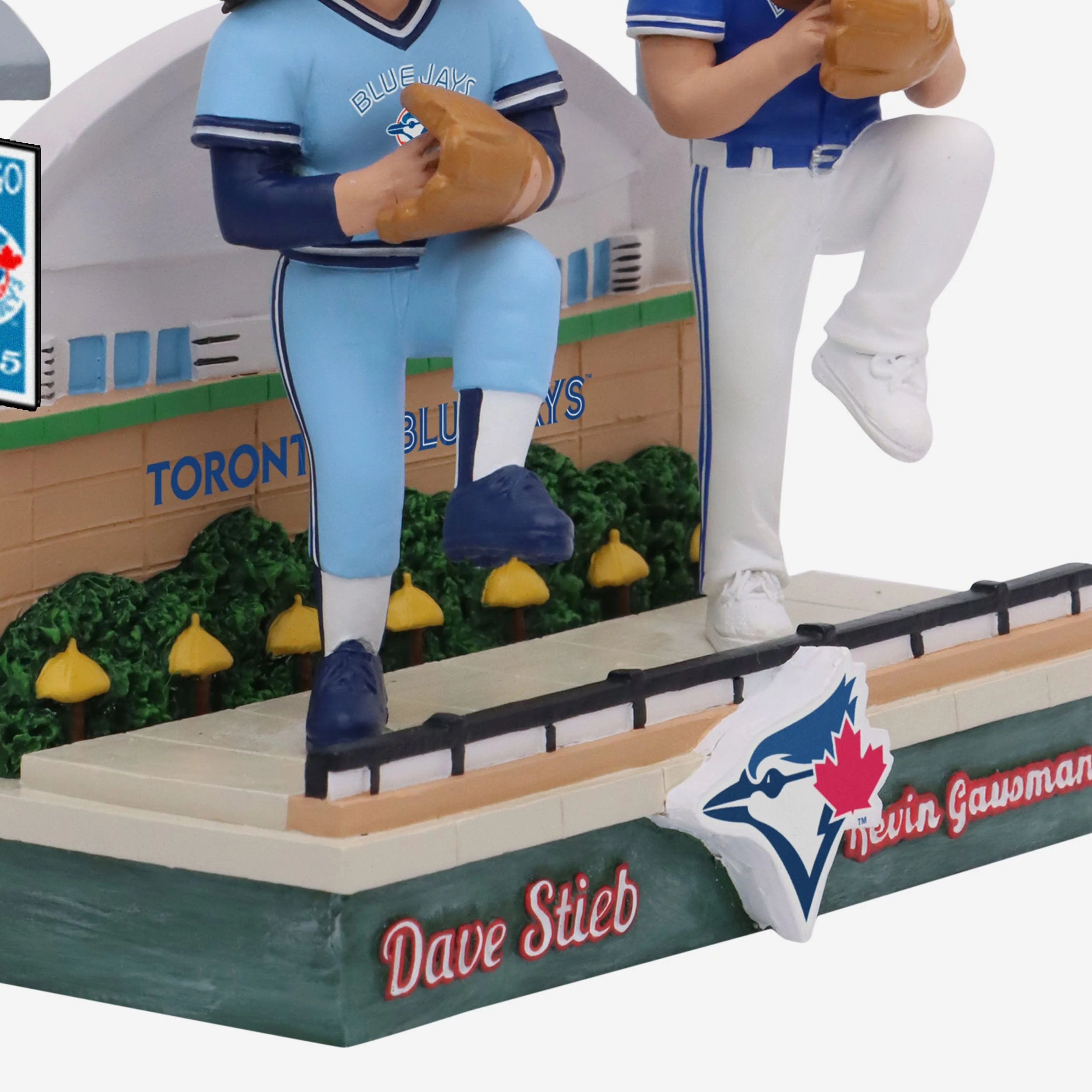 Dave Stieb & Kevin Gausman Toronto Blue Jays Then and Now Bobblehead - Image 4