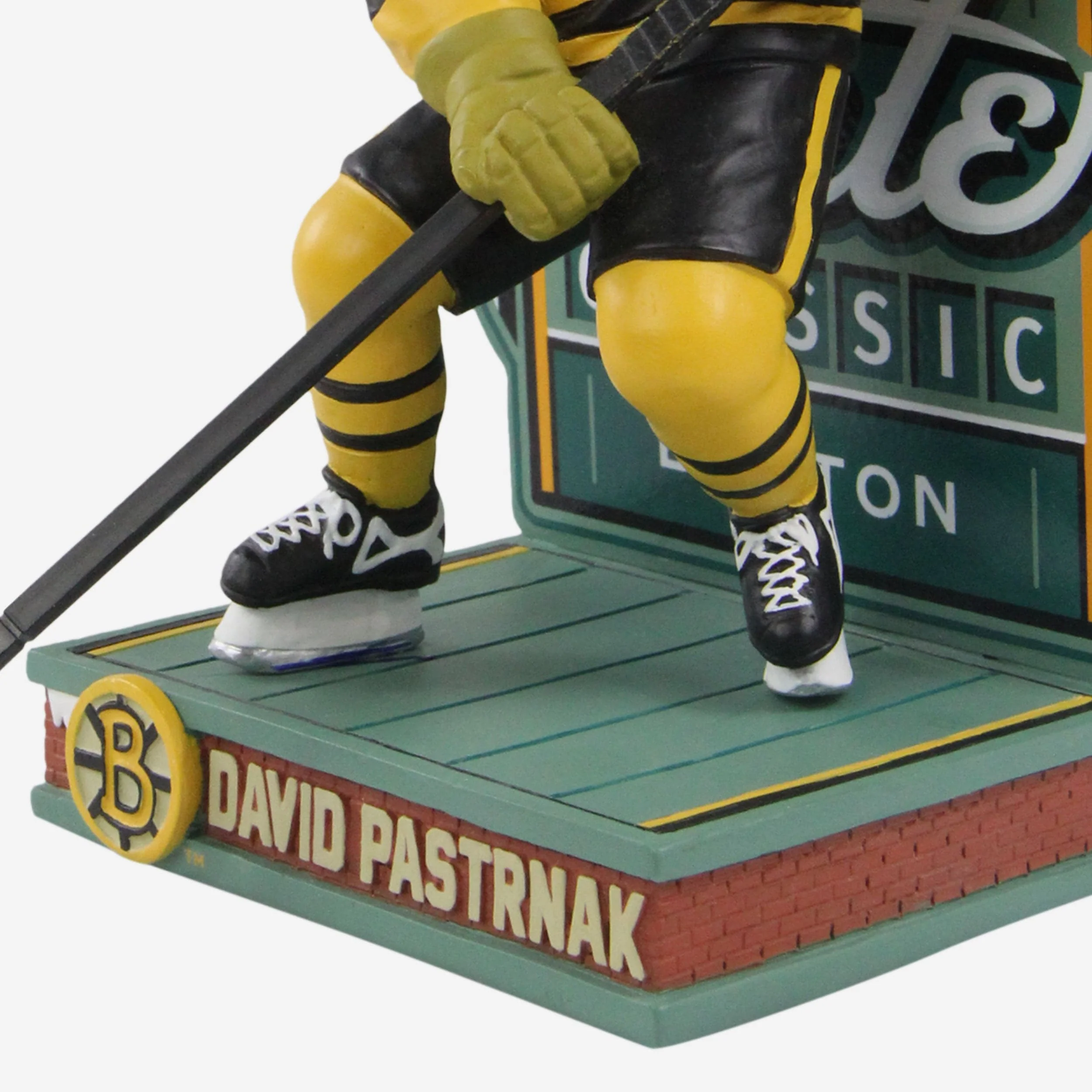 David Pastrnak Boston Bruins 2023 Winter Classic Bobblehead - Image 3