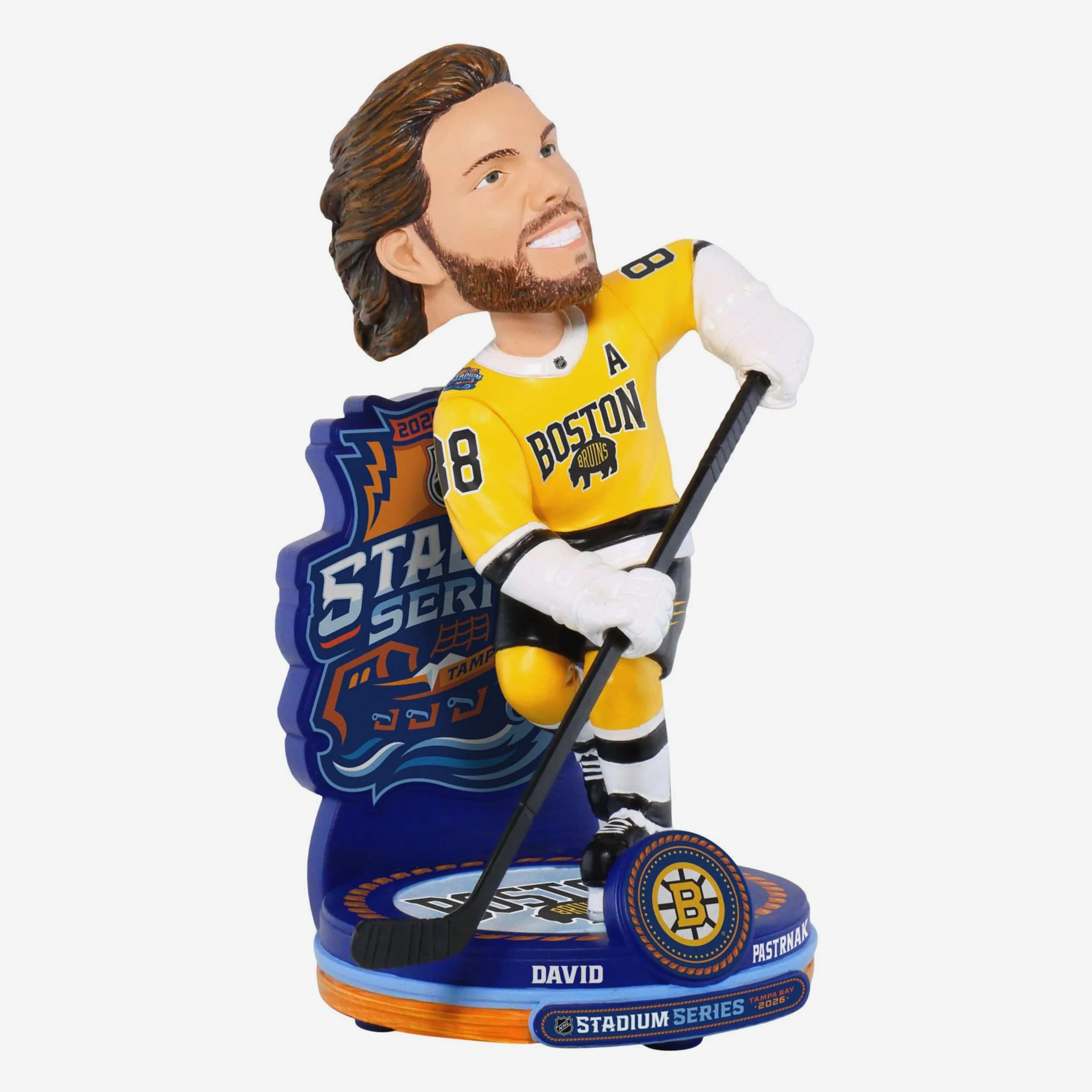 David Pastrnak Boston Bruins 2026 Stadium Series Bobblehead - Image 4
