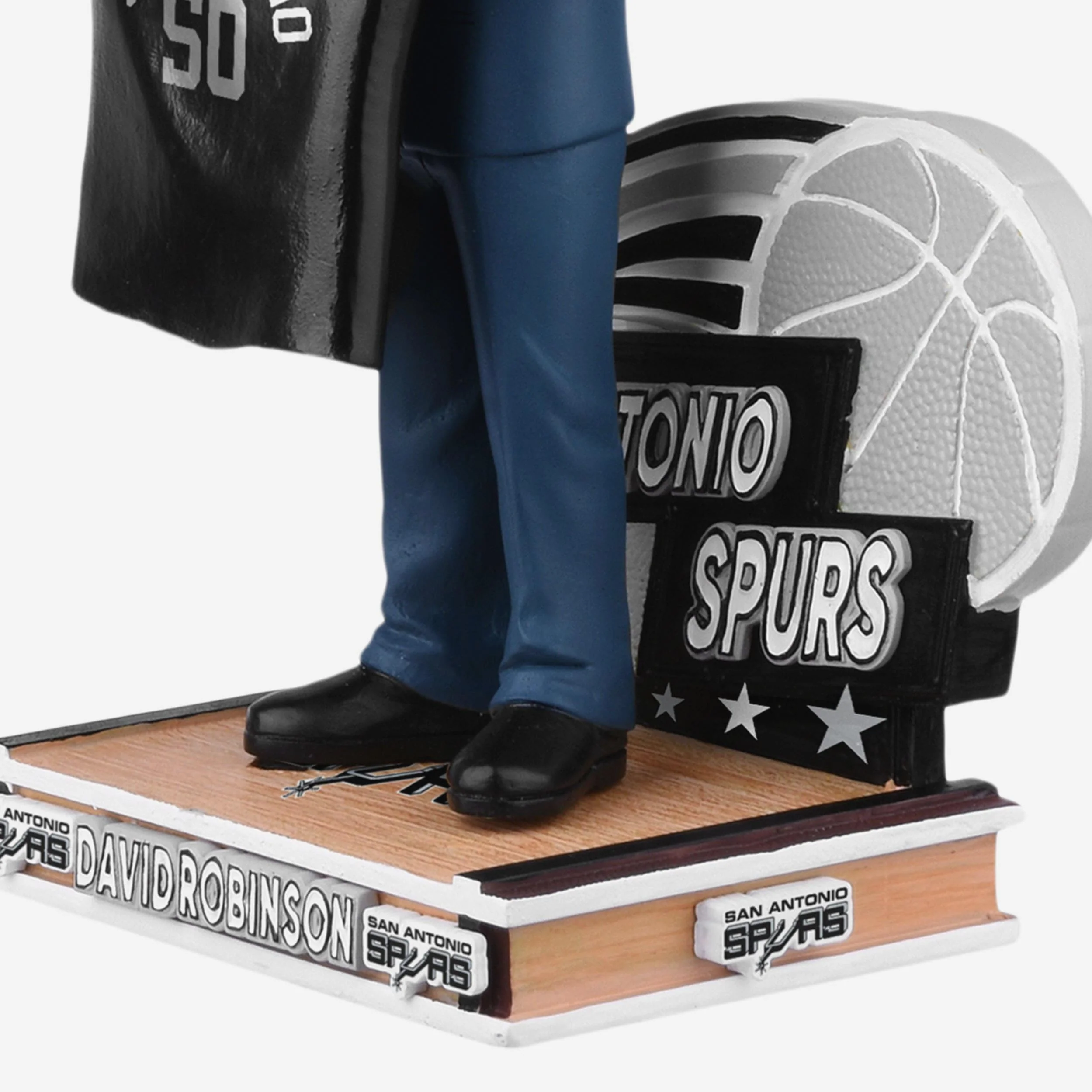 David Robinson San Antonio Spurs 1987 Draft Pick Bobblehead - Image 3