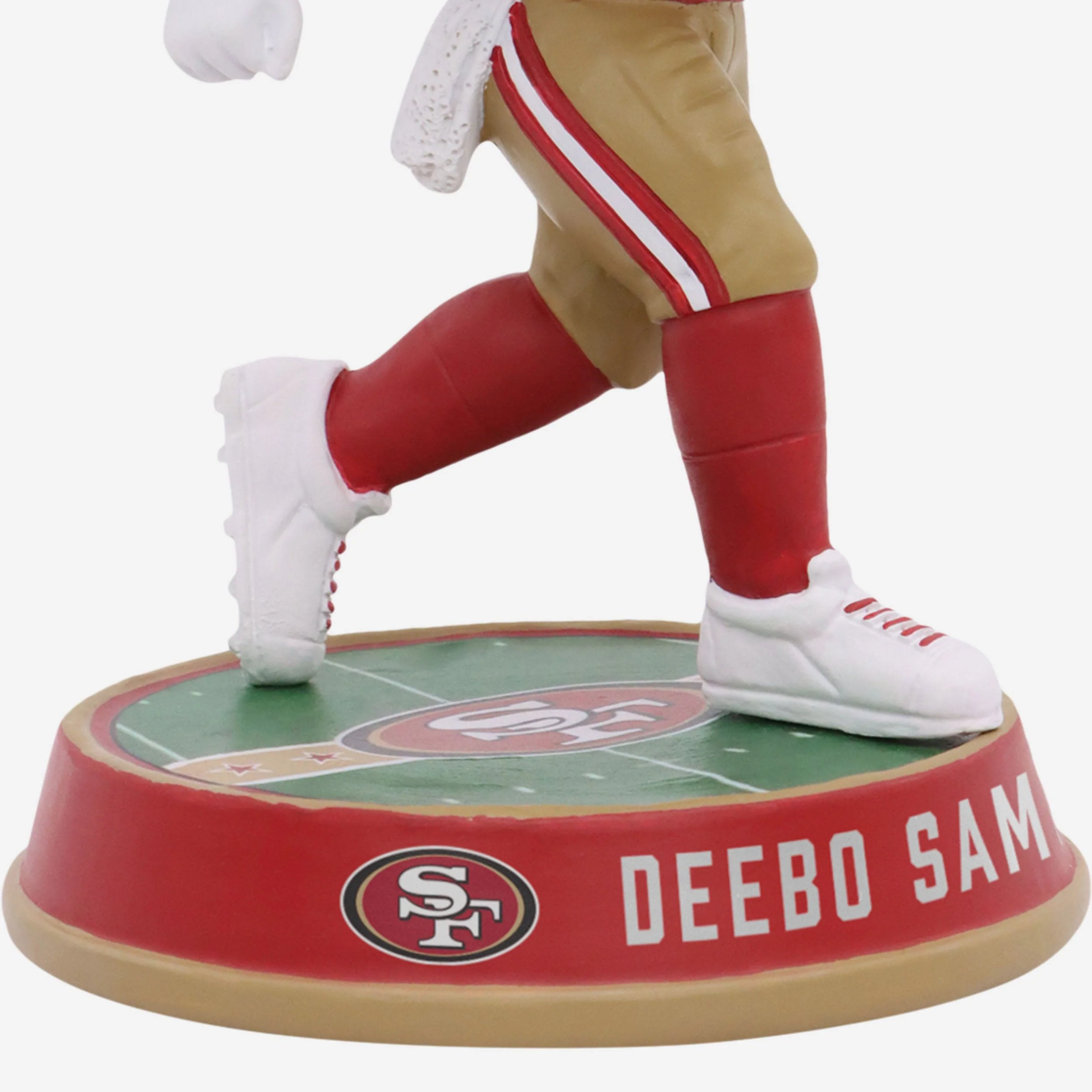Deebo Samuel San Francisco 49ers Field Stripe Bighead Bobblehead - Image 3