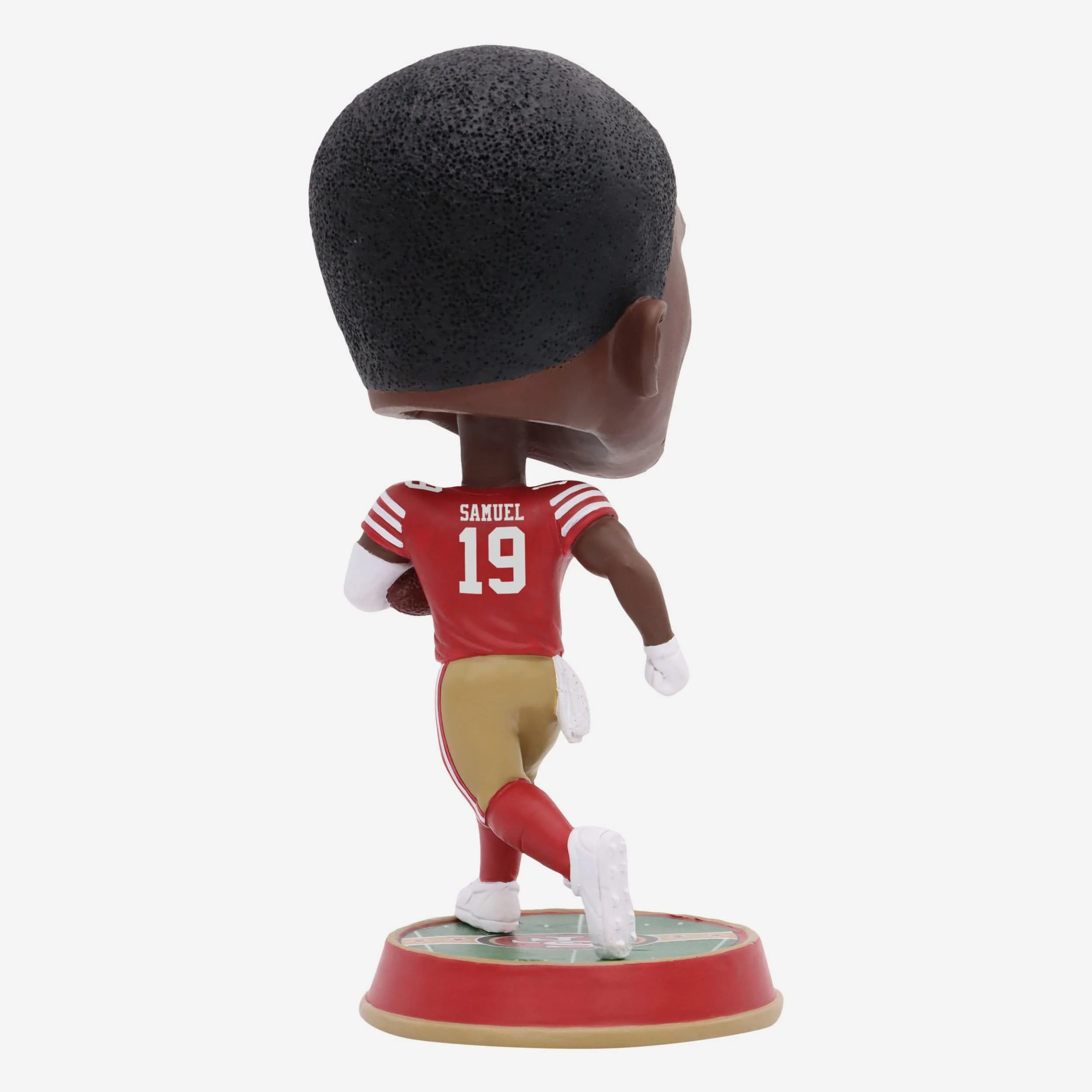 Deebo Samuel San Francisco 49ers Field Stripe Bighead Bobblehead - Image 5