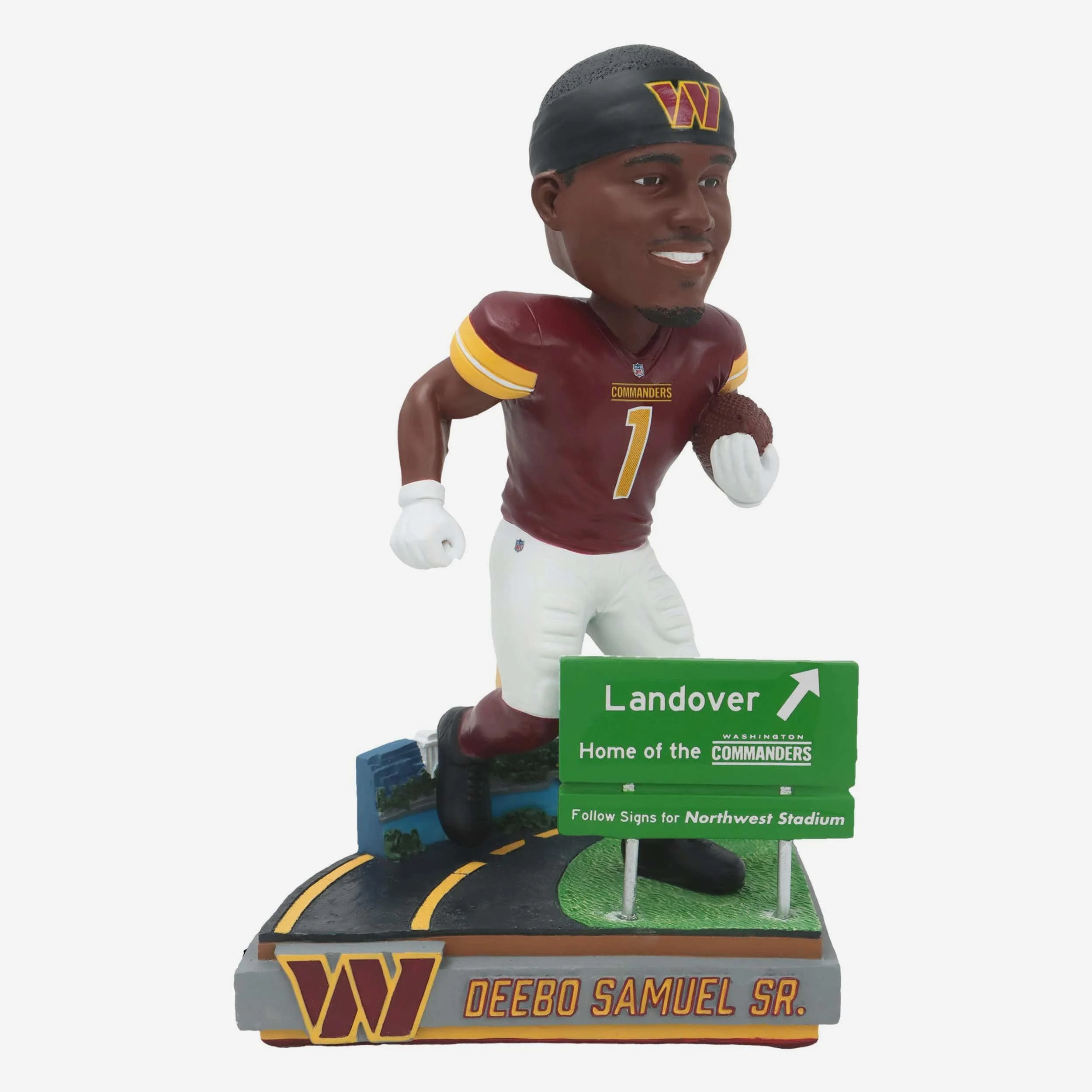 Deebo Samuel Washington Commanders Next Stop Bobblehead