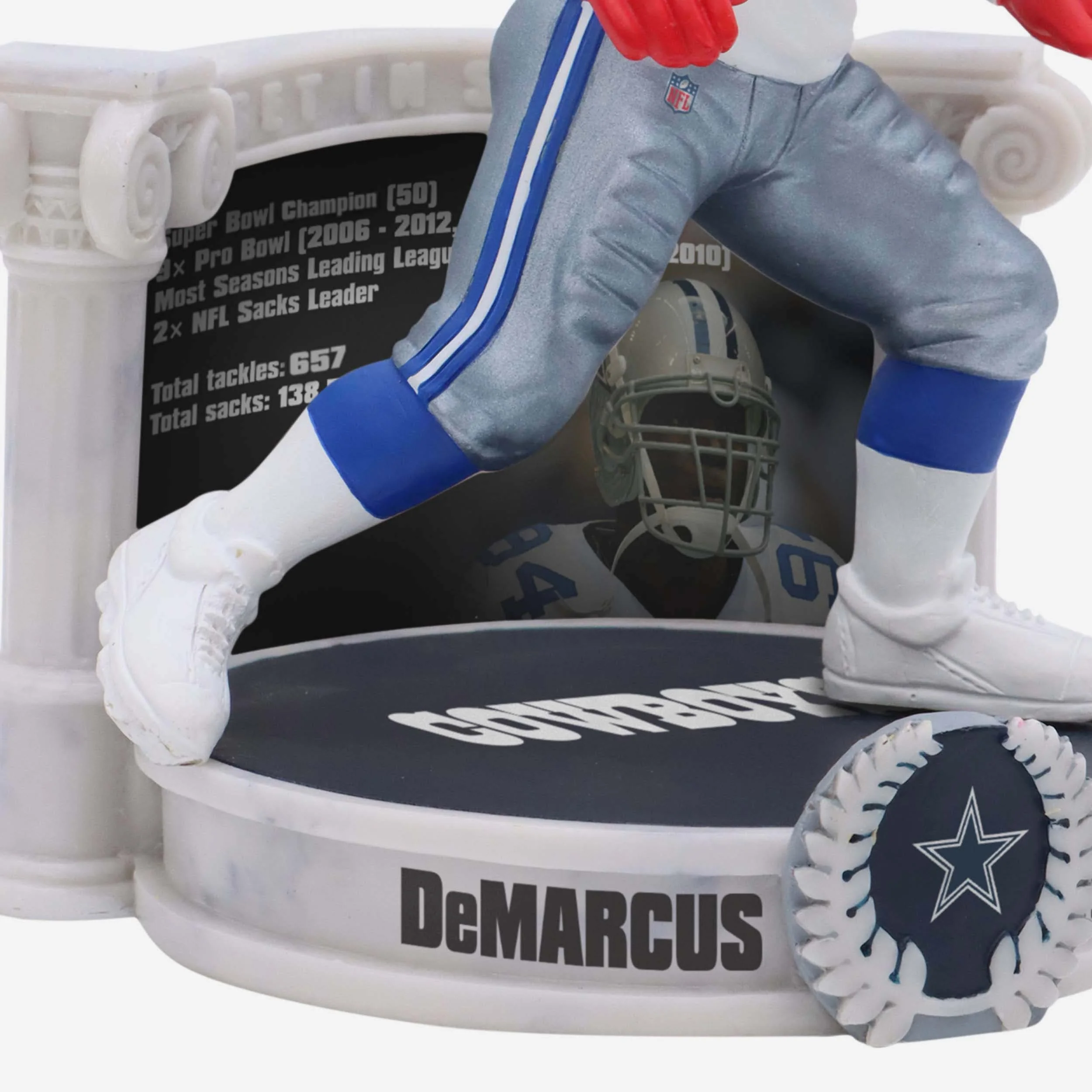 DeMarcus Ware Dallas Cowboys Career Retrospective Bobblehead - Image 3