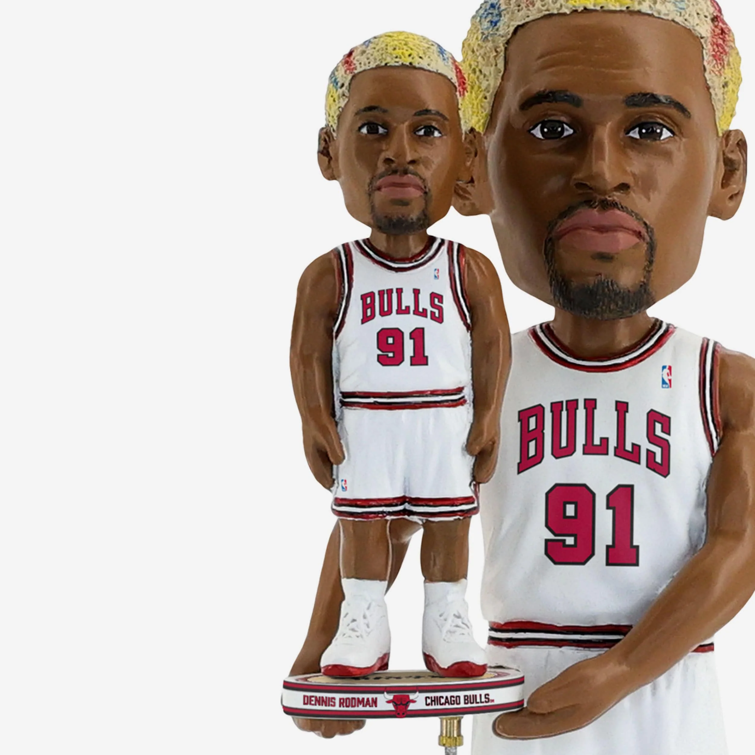 Dennis Rodman Chicago Bulls Bobble Dubblz Bobblehead - Image 4