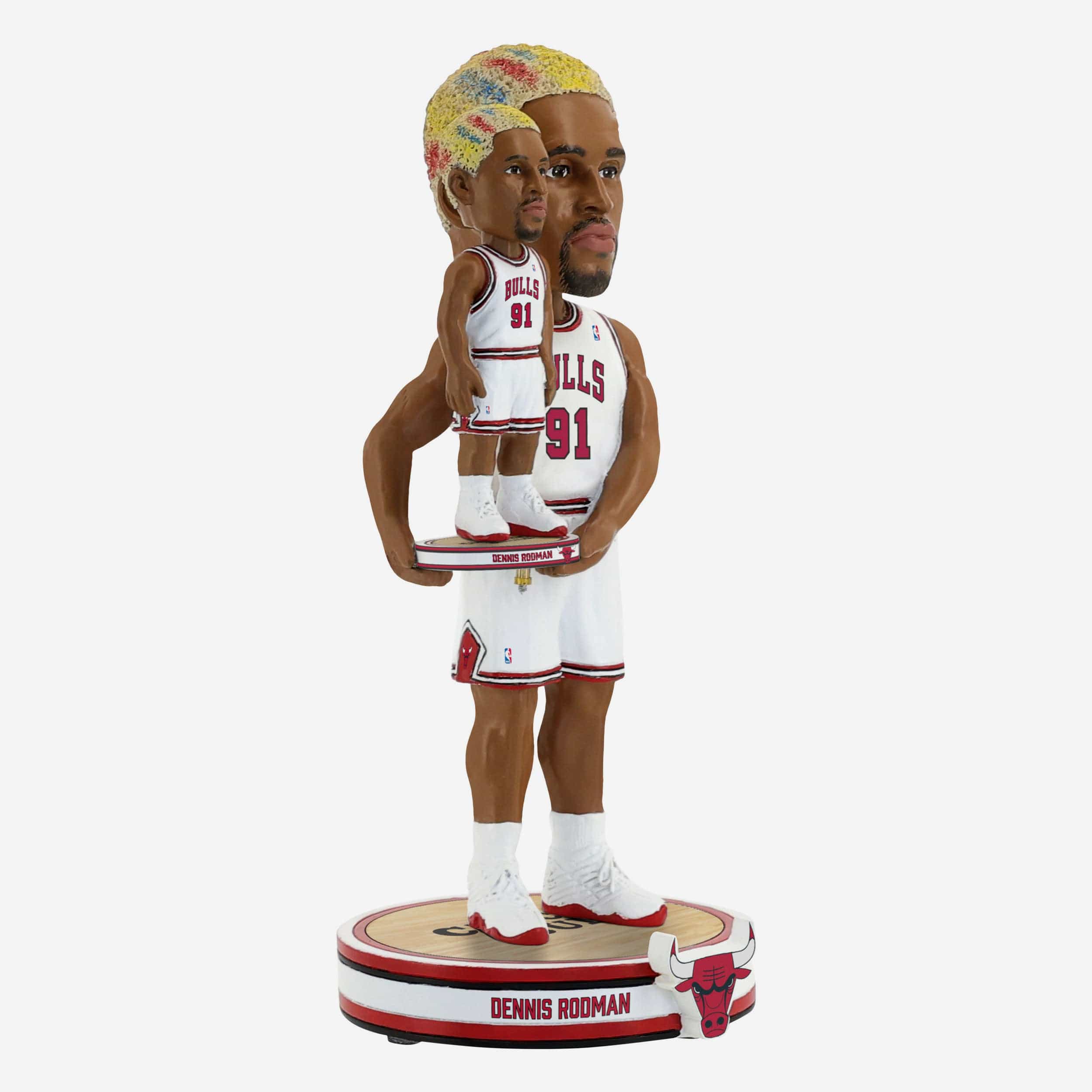 Dennis Rodman Chicago Bulls Bobble Dubblz Bobblehead - Image 5