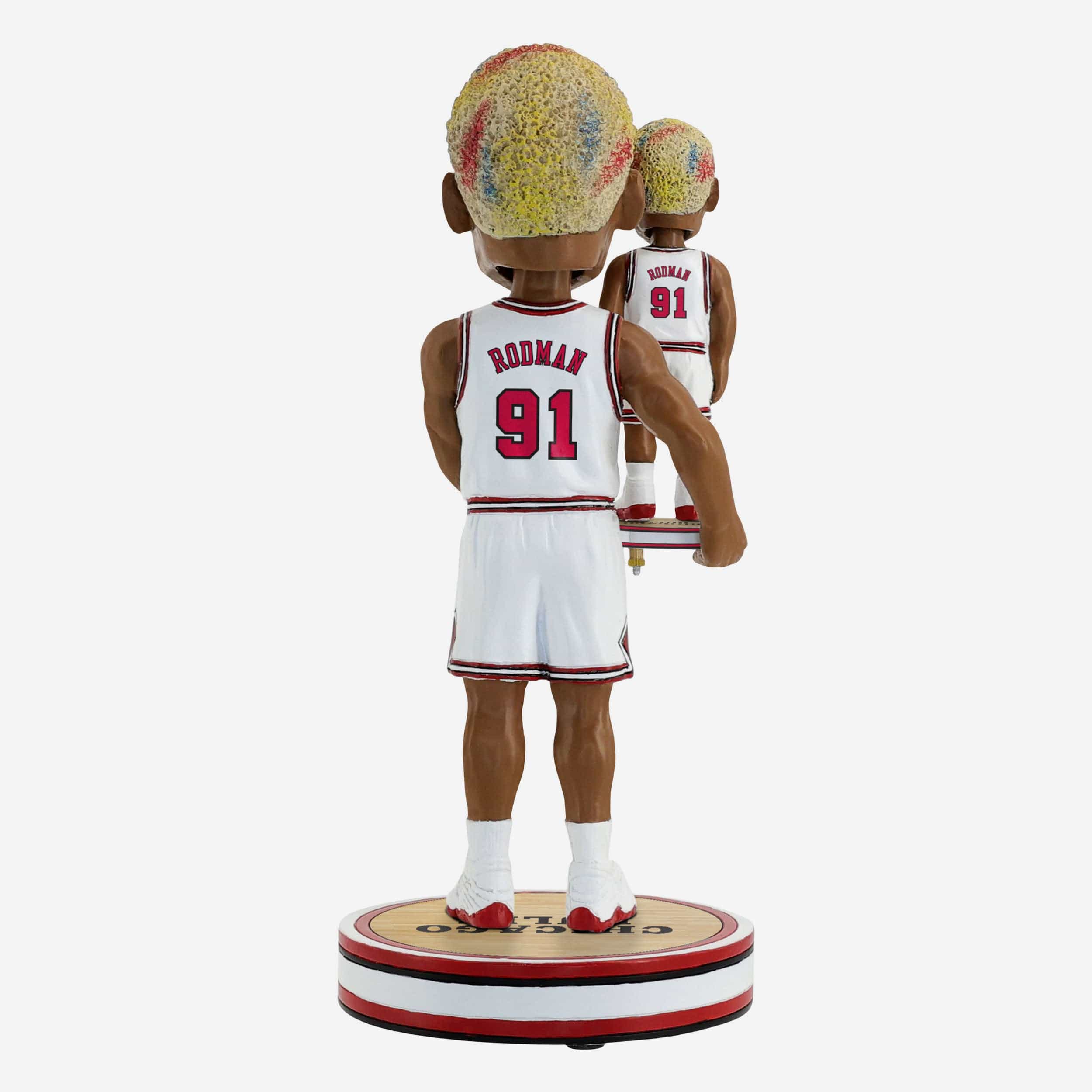 Dennis Rodman Chicago Bulls Bobble Dubblz Bobblehead - Image 7